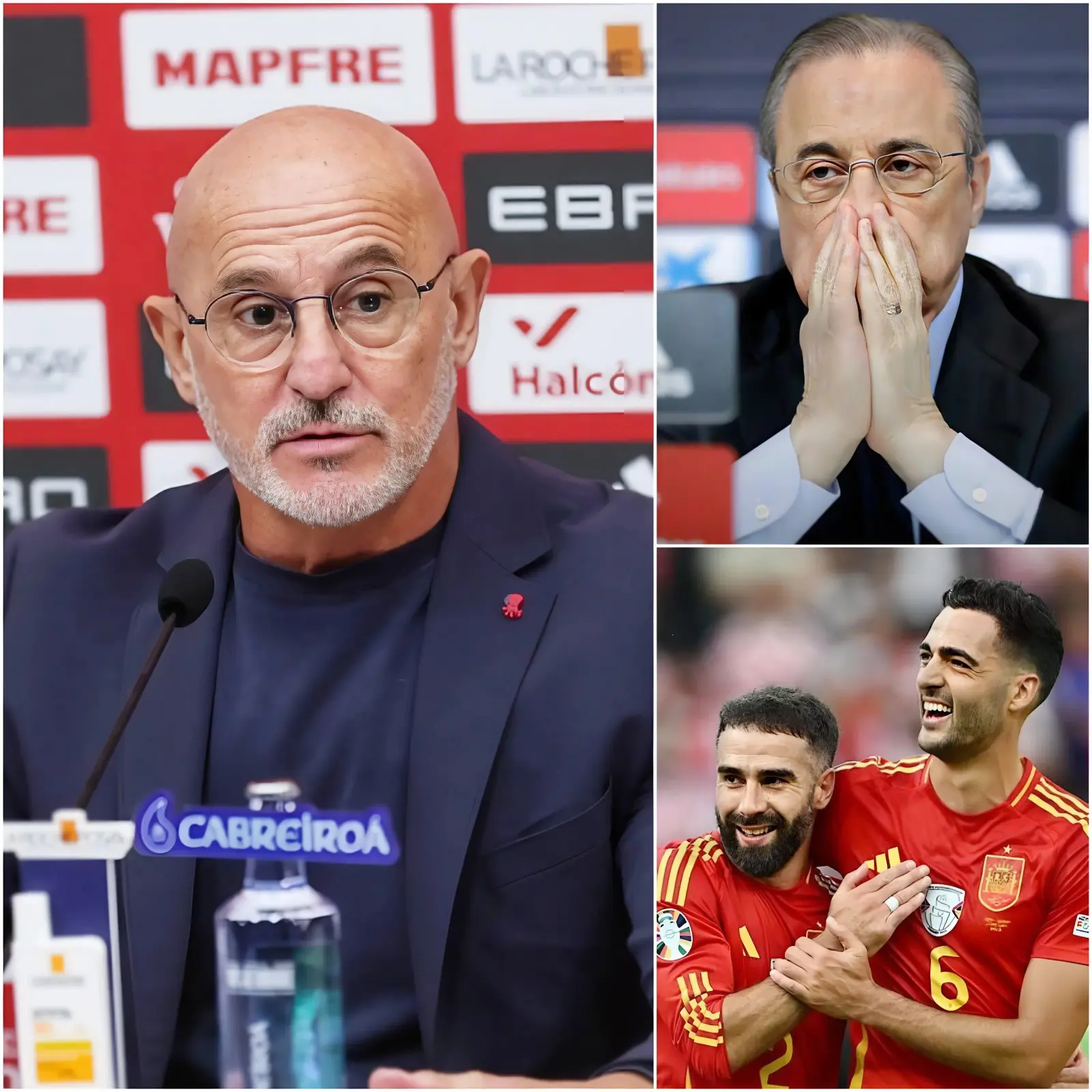 Cover Image for 🔥🚨 “¡ESTO ES UN ESCÁNDALO TOTAL!” Sé que a Luis de la Fuente le gusta el FC Barcelona, pero no creo que deba humillar así al Real Madrid CF.”