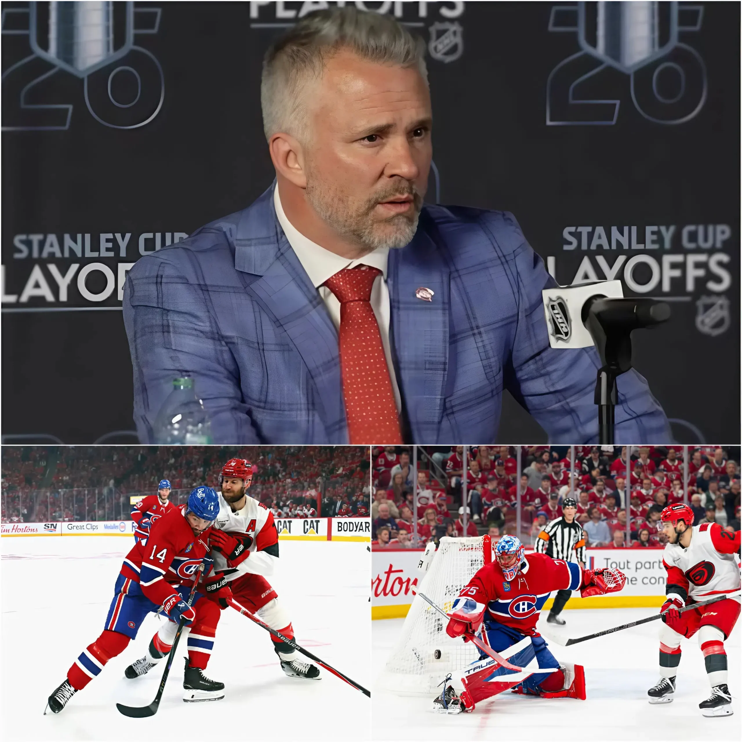 Cover Image for « Juste après la défaite d’aujourd’hui des Montreal Canadiens contre les Carolina Hurricanes au troisième tour des demi-finales, il m’a dit, avec un regard froid, qu’il voulait quitter les Montreal Canadiens après cette saison.