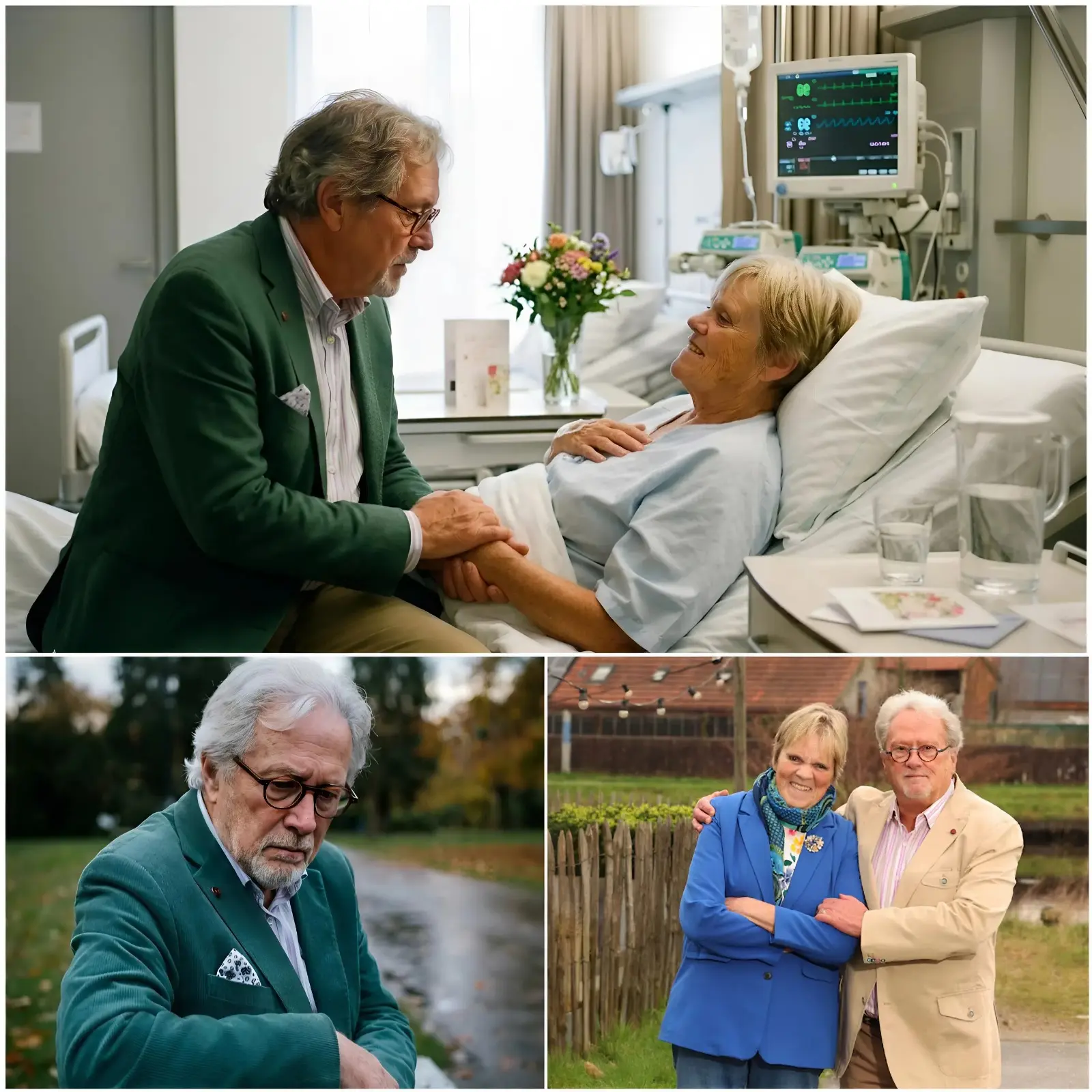 Cover Image for 30 MINUTEN GELEDEN: Frank Deloof bevestigt emotioneel de kritieke toestand van zijn vrouw, Margriet Hermans. Na een strijd tegen de meest brute behandelingen onthult Frank Deloof nu een hartverscheurend geheim dat sinds maart verborgen is gehouden. Fans zijn verbijsterd door deze schokkende waarheid!