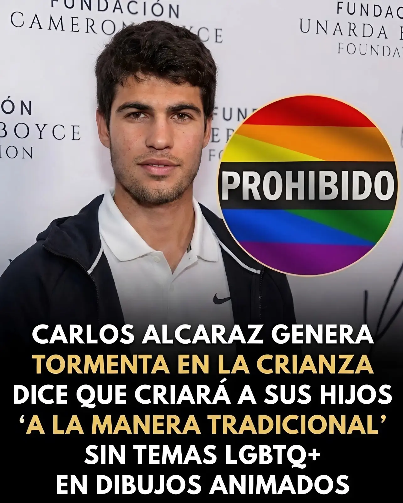 Cover Image for Carlos Alcaraz acaba de reavivar el debate sobre la crianza — y el mundo del tenis no está contento. Su audaz postura sobre la familia y criar a sus hijos “a la manera tradicional” ha hecho explotar las redes sociales.