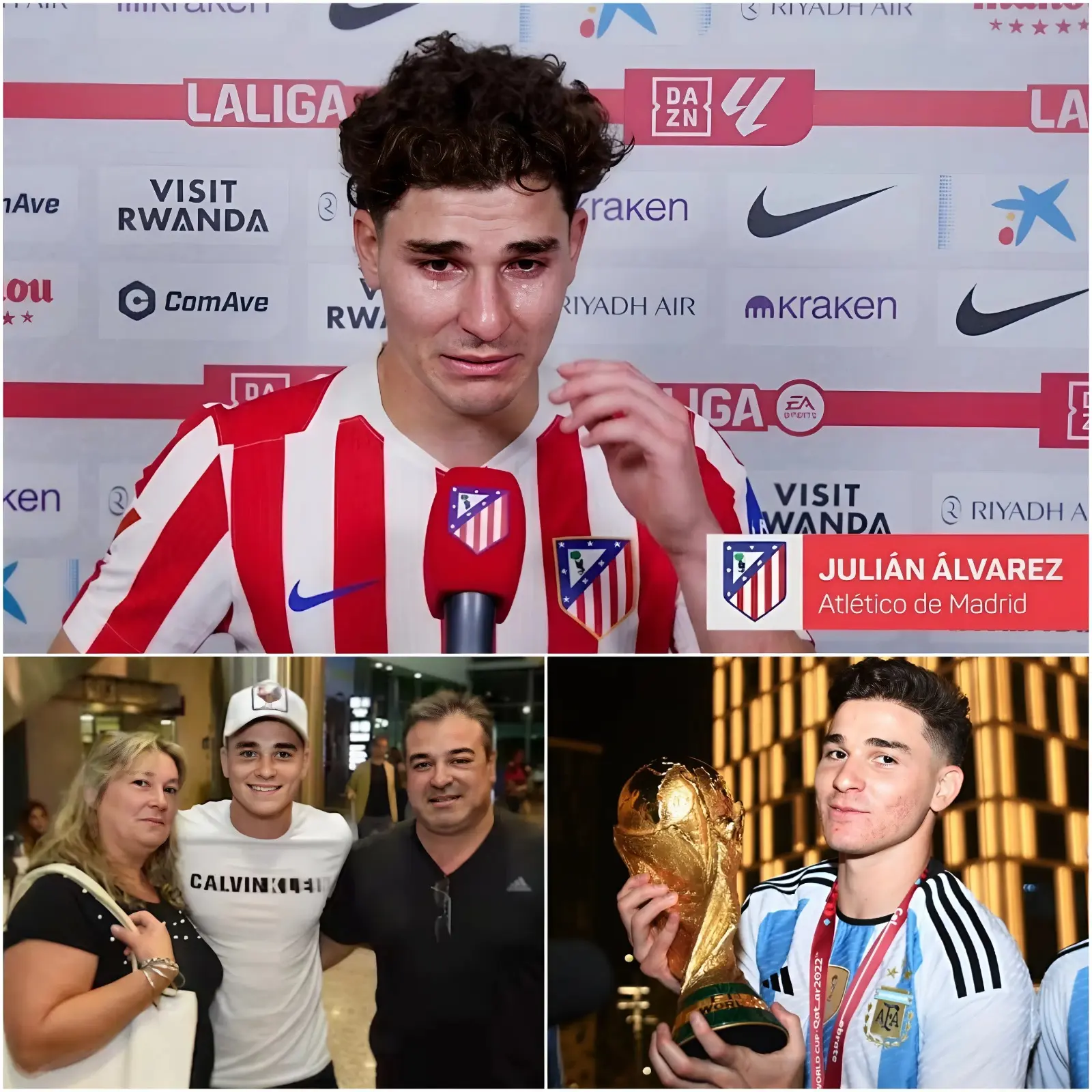 Cover Image for NOTICIA DESGARRADORA 💔 Hace 20 minutos. A sus 26 años, la familia del delantero argentino Julián Álvarez acaba de anunciar una noticia urgente a los aficionados de que actualmente… 👇