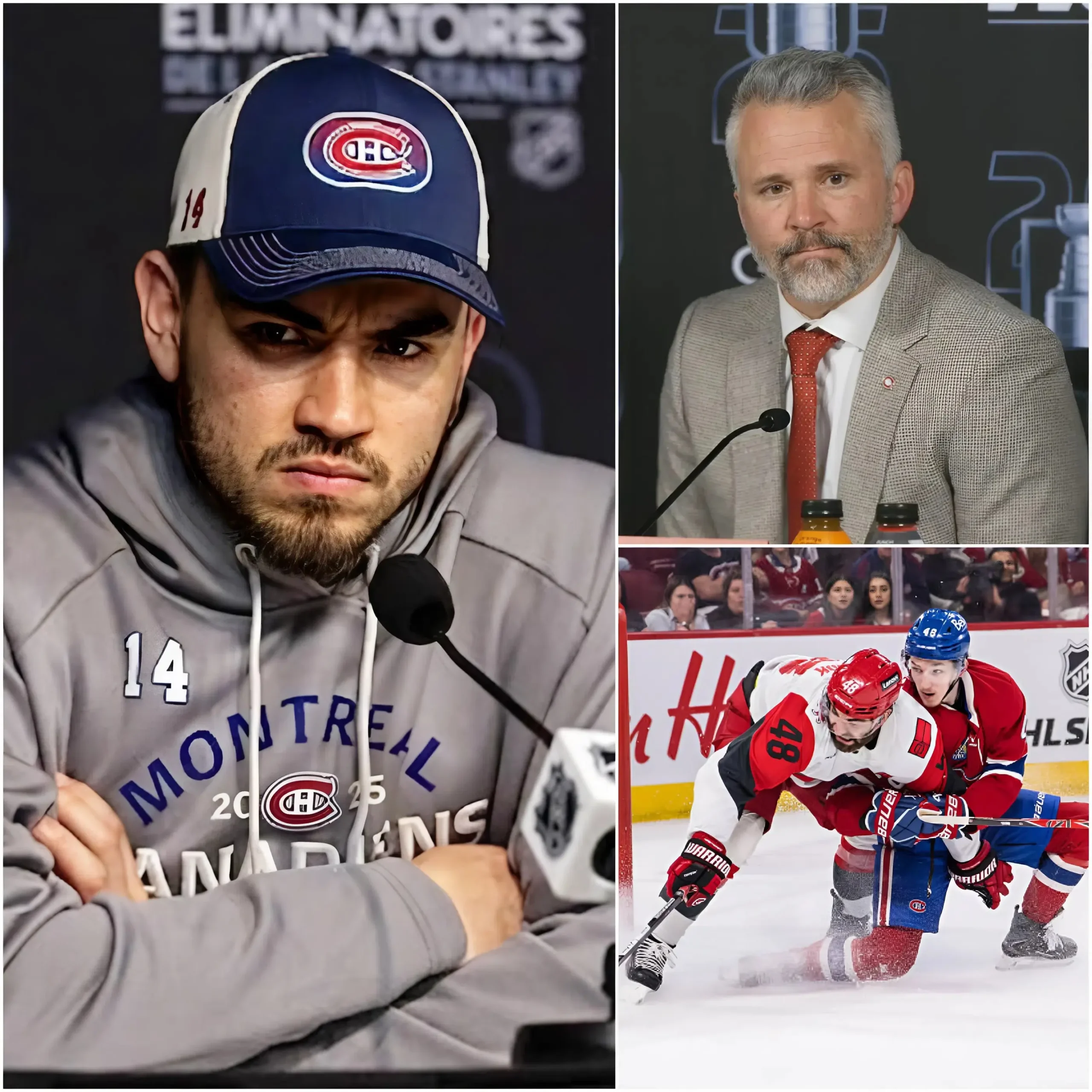 Cover Image for 🚨 « SOIT C’EST MOI, SOIT C’EST LUI ! » Nick Suzuki a provoqué un véritable choc dans le vestiaire des Montreal Canadiens en lançant un ultimatum direct à l’entraîneur Martin St. Louis juste après la défaite contre les Carolina Hurricanes.