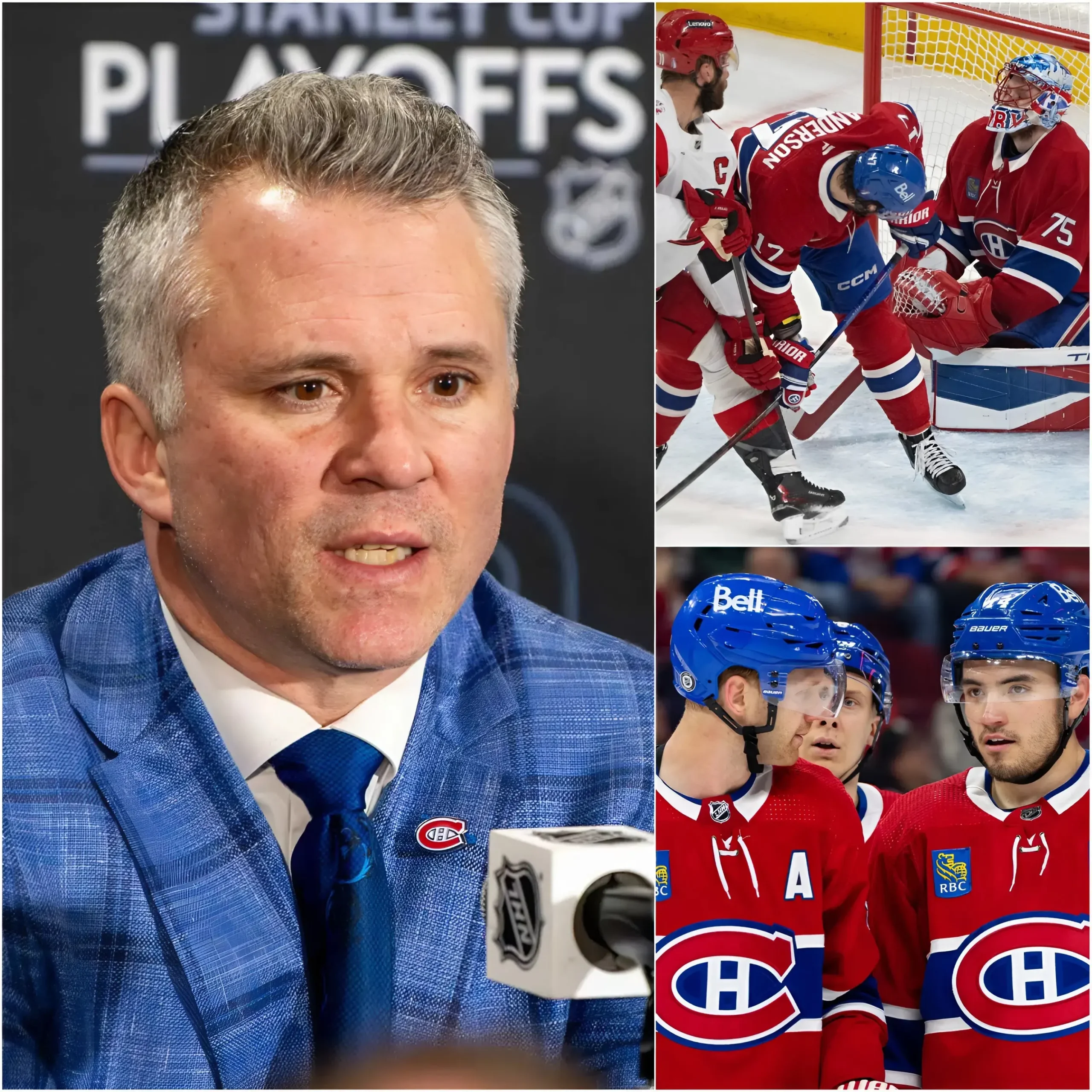 Cover Image for 🔥 « AUCUNE PLACE POUR L’ERREUR » — Martin St. Louis vient de stupéfier le monde du hockey en effectuant SIX changements radicaux dans l’alignement partant des Canadiens de Montréal