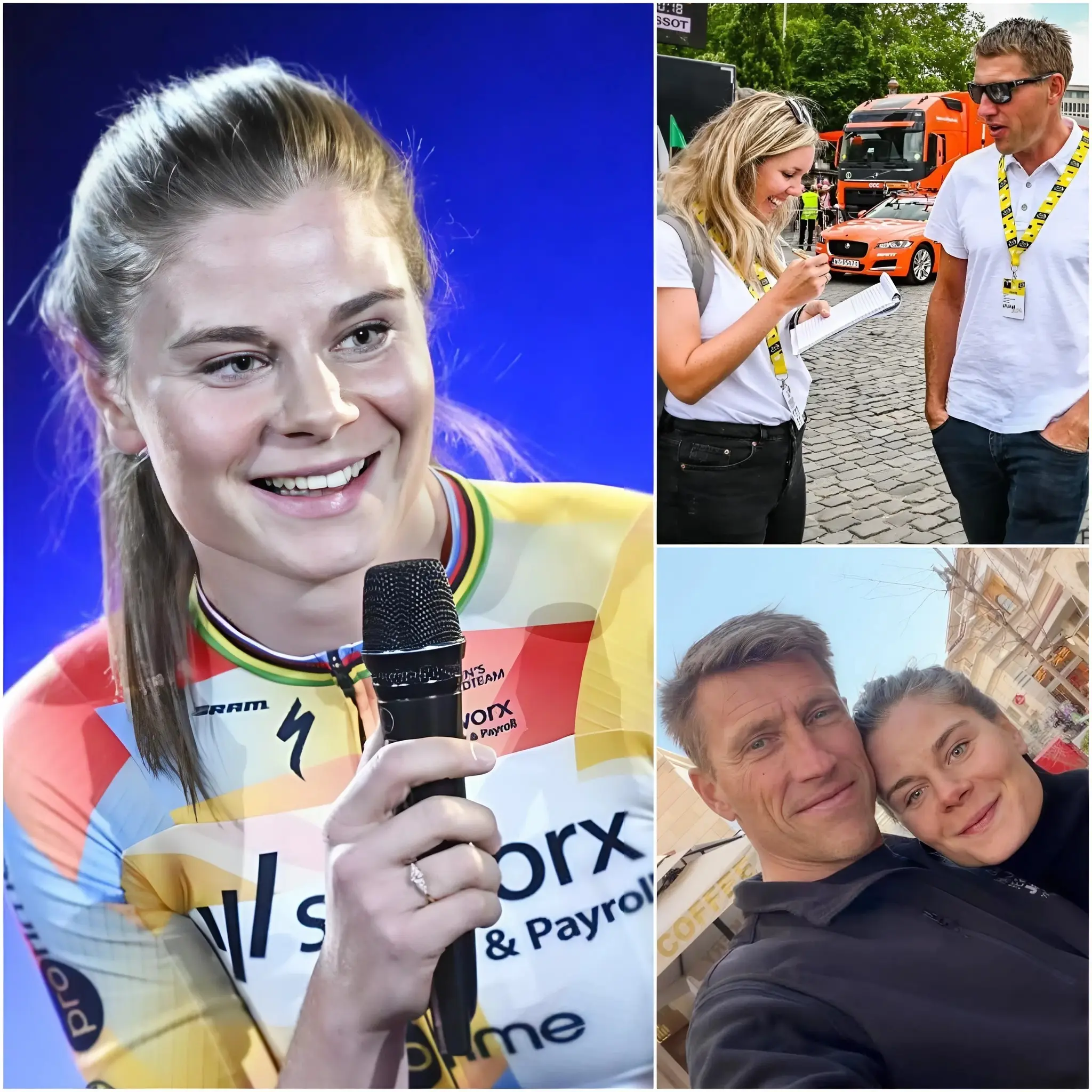 Cover Image for 🚴 “Niemand in hun directe vriendenkring had dit ooit zien aankomen…” Heel België is in rep en roer nadat een video van een geheime ceremonie in Brugge plotseling uitlekte: Lotte Kopecky en Axel Merckx zouden in absolute stilte hun belofte van levenslange verbondenheid hebben uitgesproken…