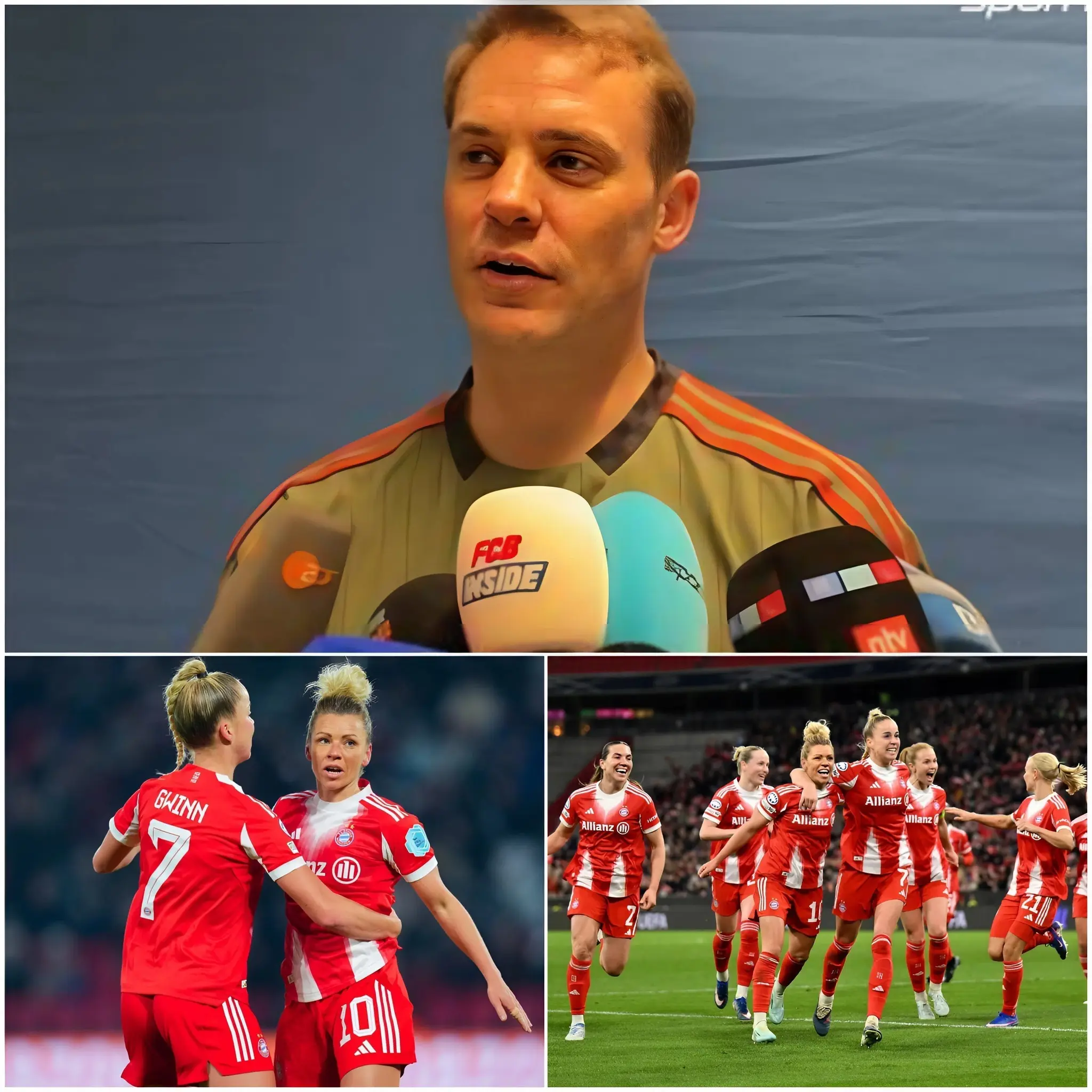 Cover Image for 🔥VOR 10 MINUTEN: Die Vereinsführung des FC Bayern München hat offiziell angekündigt, die Gehälter der Frauenmannschaft in der kommenden Saison zu kürzen.