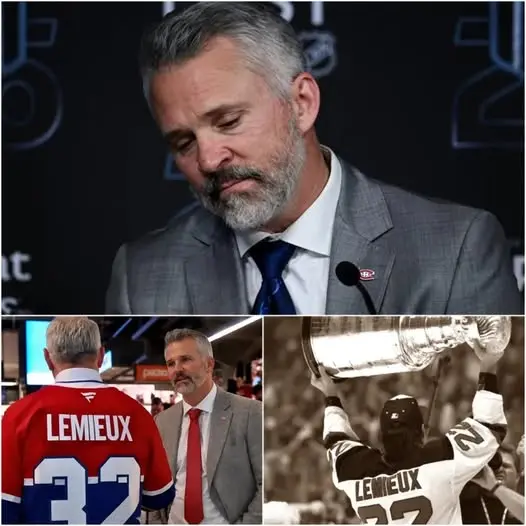 Cover Image for 💔 « J’aurais juste aimé lui parler quelques minutes de plus… » L’entraîneur des Canadiens de Montréal s’est exprimé avec émotion après la triste disparition de la légende Claude Lemieux, révélant également sa dernière conversation avec l’ancien attaquant du Tricolore.