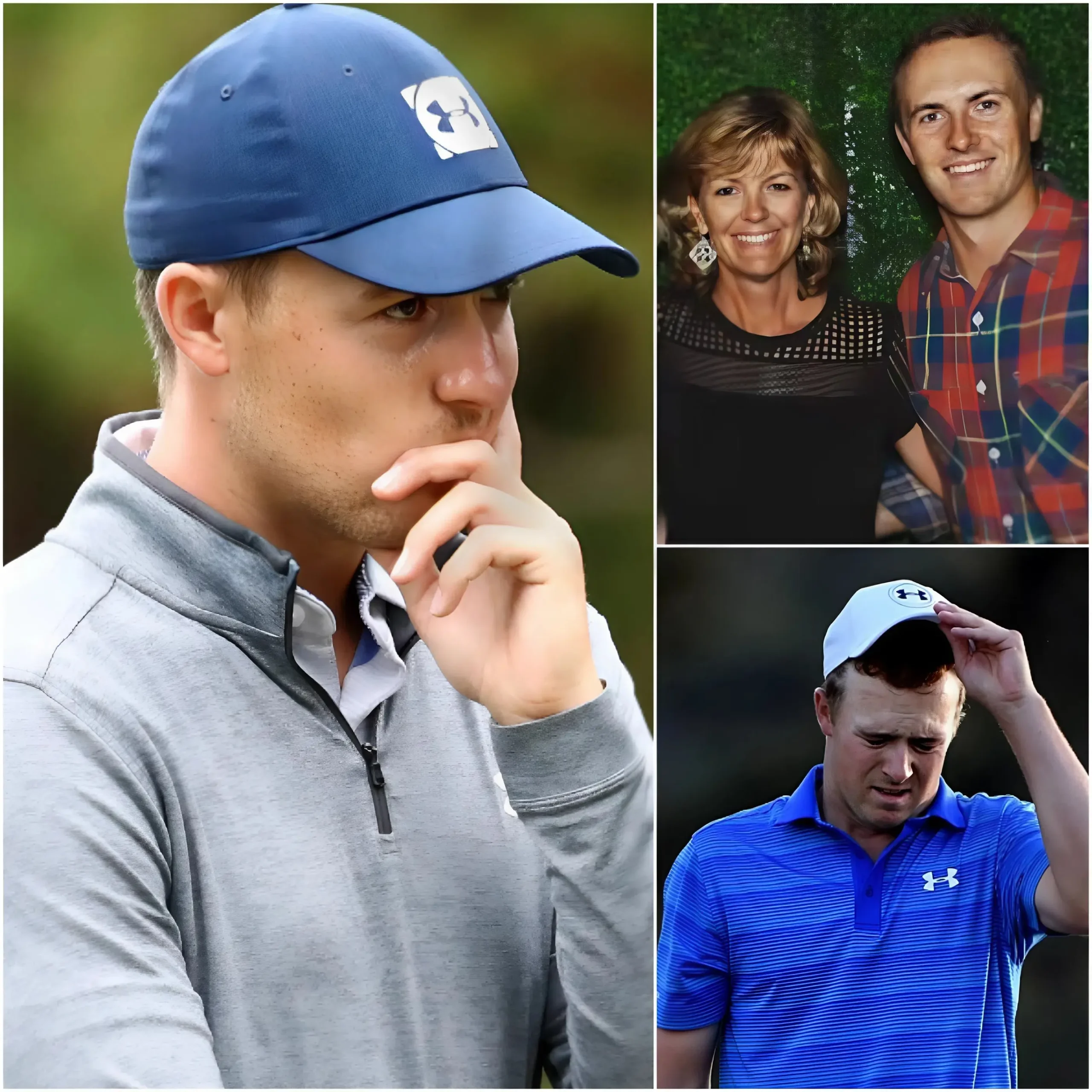 Cover Image for 10 minutes ago at a hospital in Texas, USA, golfer Jordan Spieth shocked fans with an announcement about his mother’s current condition…