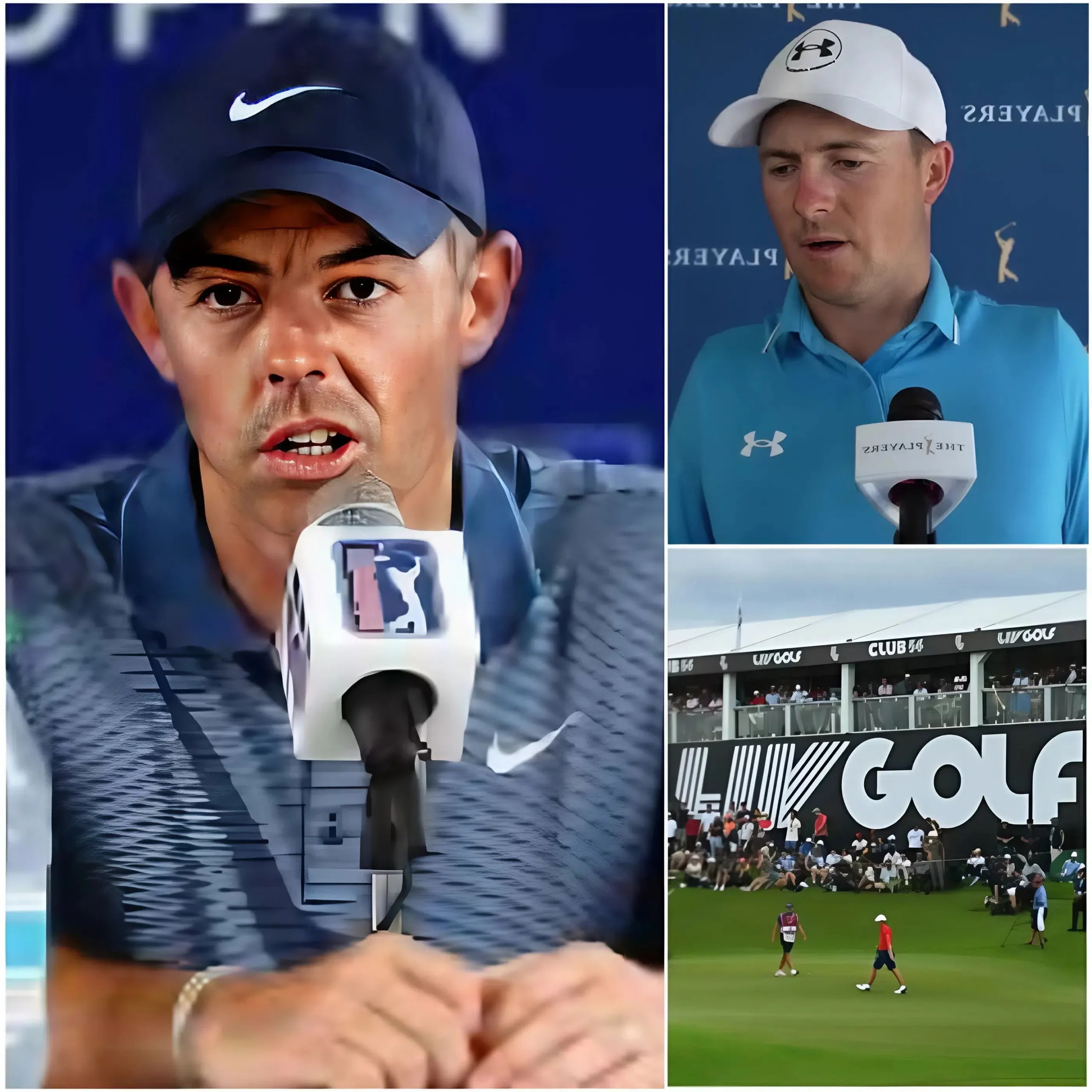 Cover Image for 🚨 “The PGA Tour has no place for traitors who only chase money!” — Rory McIlroy is said to have unexpectedly launched a direct attack on Bryson DeChambeau amidst the LIV Golf star’s public desire to return to the PGA Tour due to LIV’s seriously uncertain future.