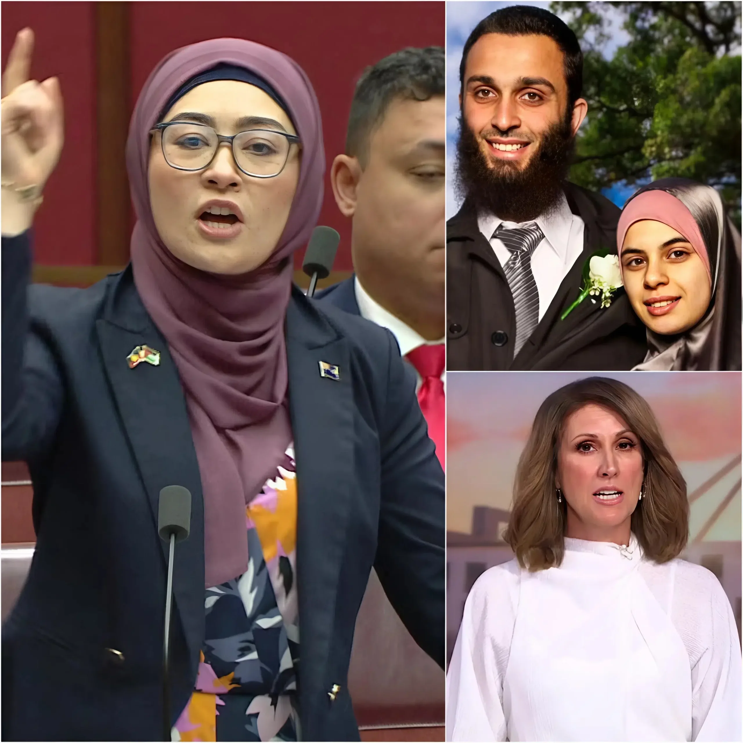 Cover Image for MORNING IN AUSTRALIA 🚨 “SHUT UP! YOU RACIST!” — Fatima Payman appeared to send the entire studio into chaos after fiercely reacting to comments made by Natalie Barr regarding the Australian government allowing ISIS brides to return to the country.