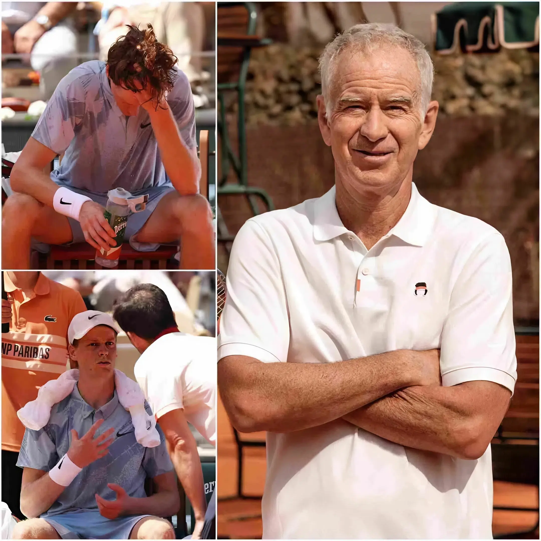 Cover Image for 🚨😮 ULTIM’ORA TENNIS: La leggenda John McEnroe scuote il mondo del tennis con una dura dichiarazione all’età di 67 anni