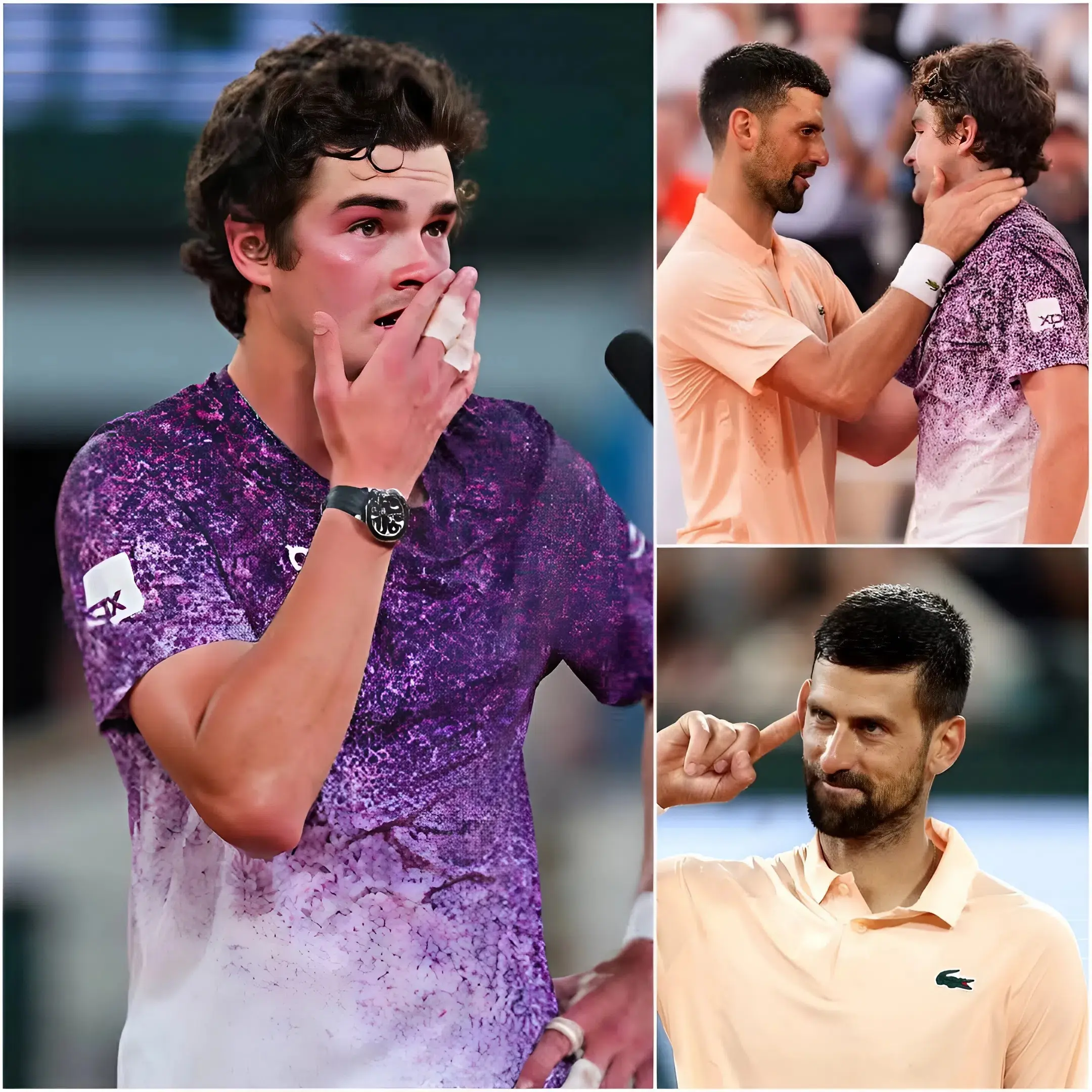 Cover Image for 🔥 «ES UN VERDADERO GUERRERO» — João Fonseca ha conmovido al mundo del tenis con sus sentidas palabras sobre Novak Djokovic tras lograr una victoria histórica sobre la leyenda serbia con tan solo 19 años.