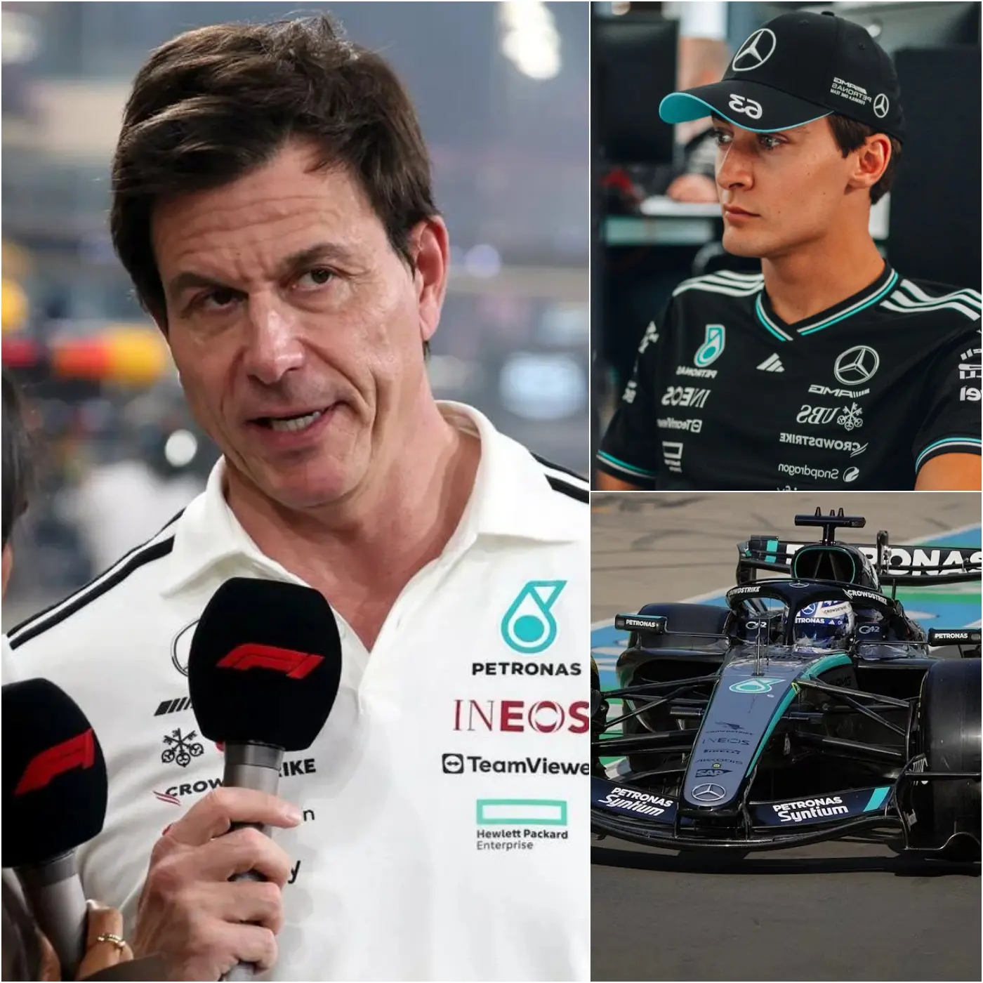 Cover Image for 🚨 SUBITO DOPO CHE GEORGE RUSSELL HA PERSO LA VITTORIA NELL’ULTIMA GARA: Il team principal della Mercedes, Toto Wolff, avrebbe perso la calma durante una riunione interna e avrebbe dichiarato a George Russell: «Fai le valigie e torna a casa.