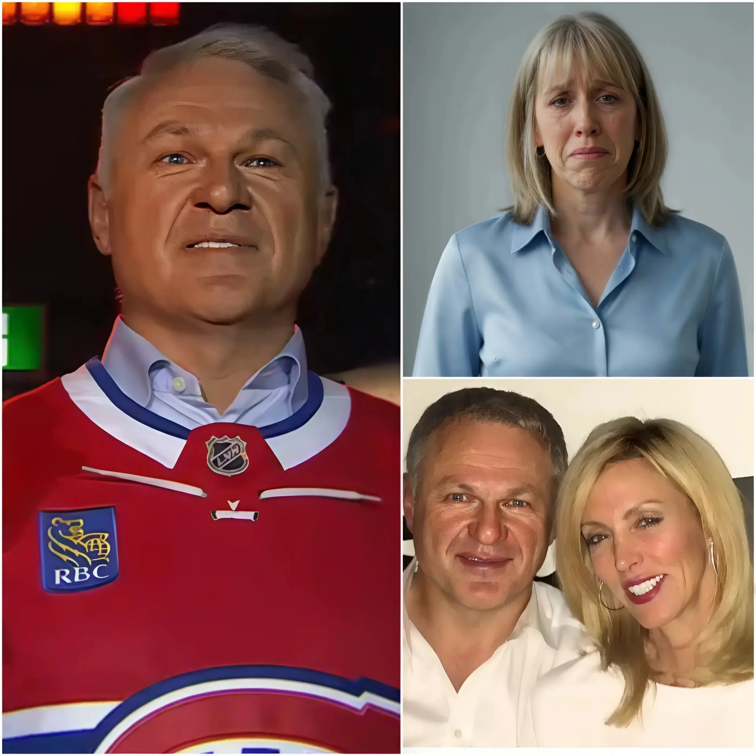 Cover Image for 💔HEARTBREAKING: — “He keeps haunting me…” Deborah Lemieux, widow of Claude Lemieux, released a poignant statement confirming the tragic death of her husband.