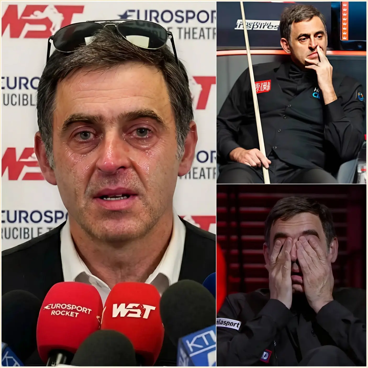 Cover Image for SAD NEWS💔 Legendary snooker star Ronnie O’Sullivan broke his silence with five emotional words as he announced his withdrawal from the Global Snooker 900 Championship, leaving fans deeply disappointed by his absence…👇
