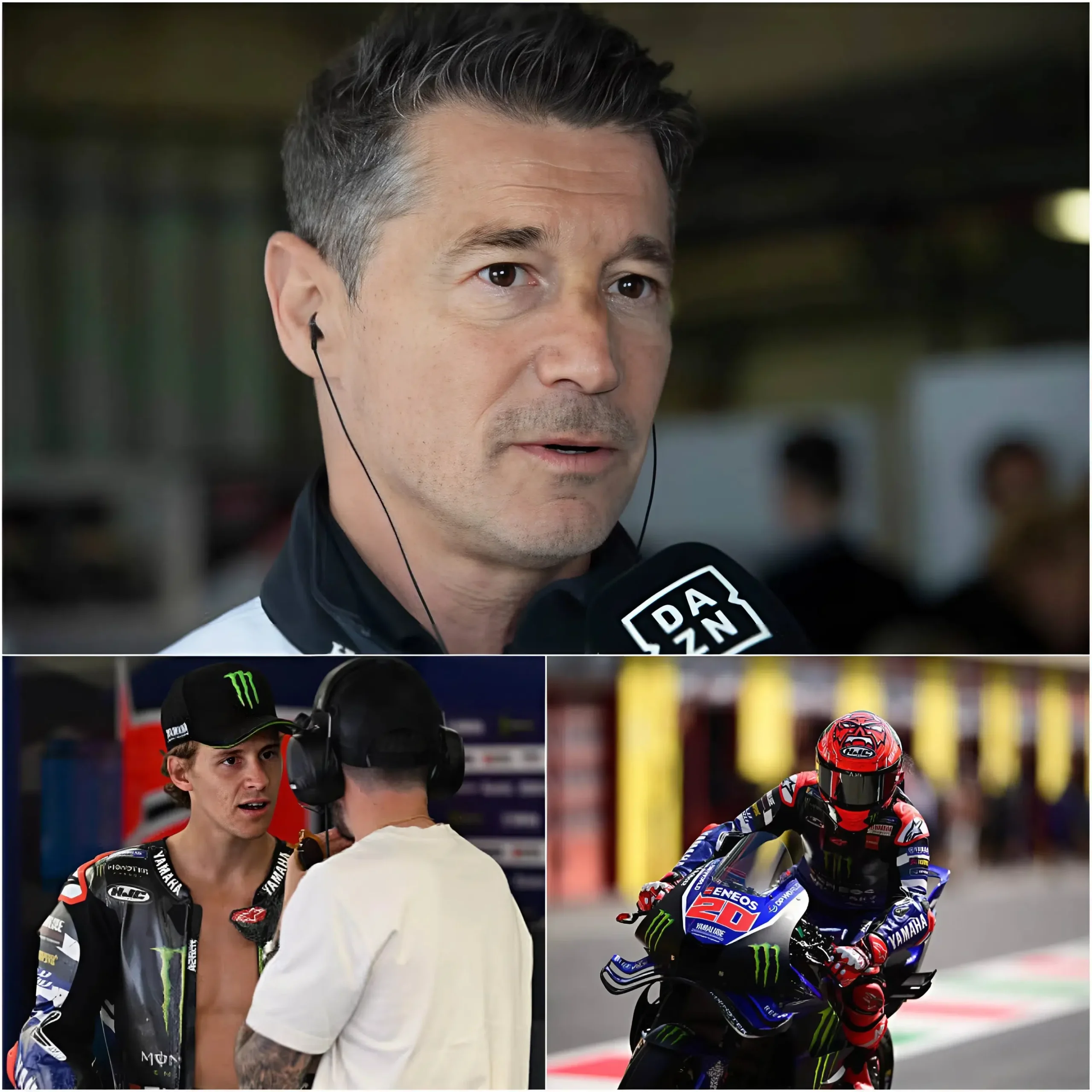 Cover Image for AVERTISSEMENT🚨 « À prendre ou à laisser » : le dernier avertissement de Lucio Cecchinello à Fabio Quartararo choque le monde de la moto👇