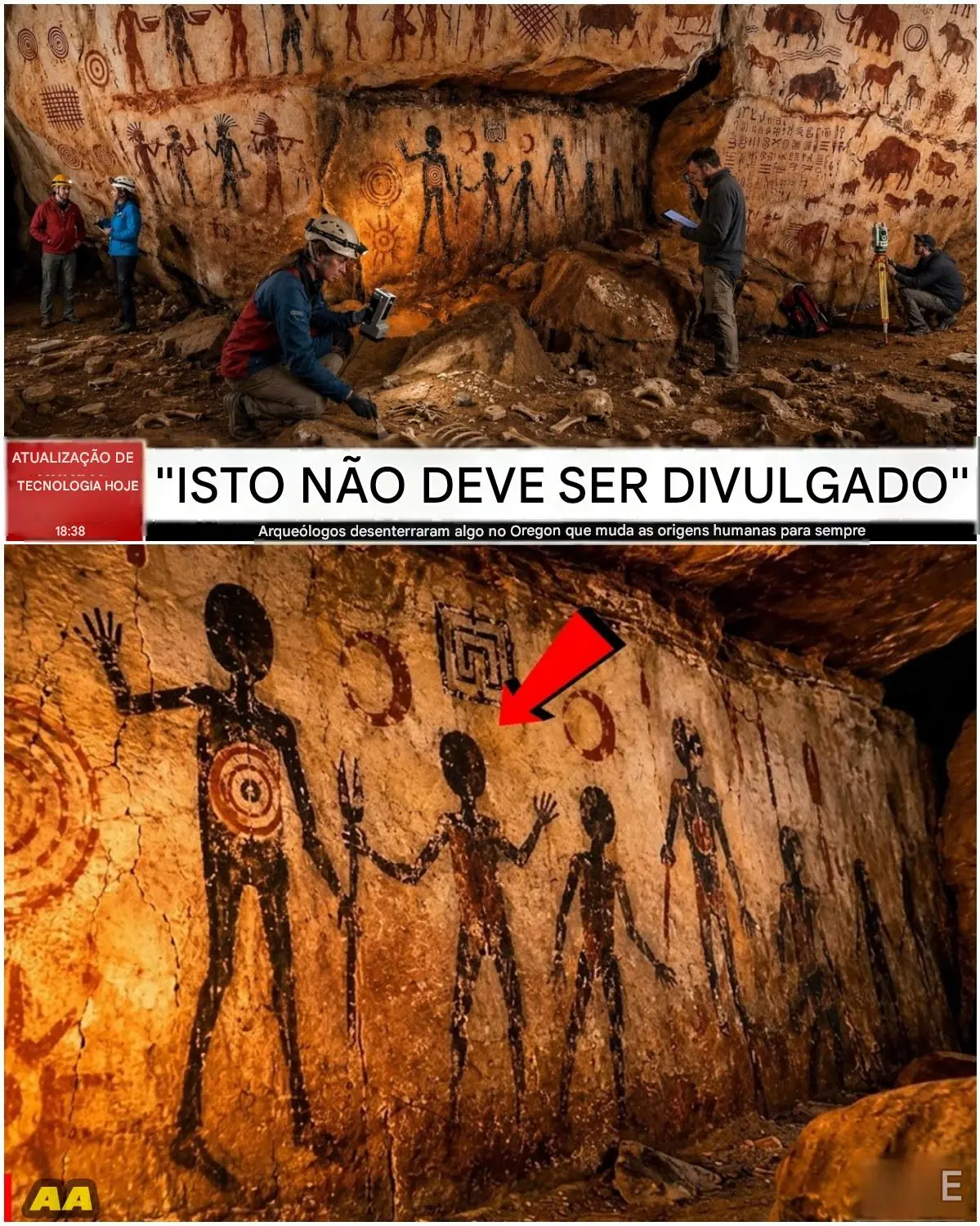 Cover Image for Arqueólogos descobrem algo no Oregon que muda para sempre as origens da humanidade