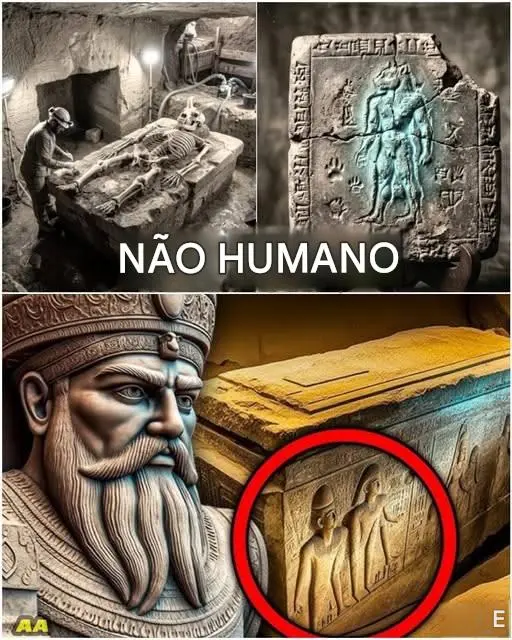 Cover Image for Túmulo de Enkidu Finalmente Encontrado Sob o Eufrates — E os Ossos Não Correspondem a Nenhuma Espécie ConhecidaTÚMULO CHOCANTE DE ENKIDU REVELA VERDADE IMPOSSÍVEL DA SUMÉRIANas profundezas das águas lamacentas do Rio Eufrates