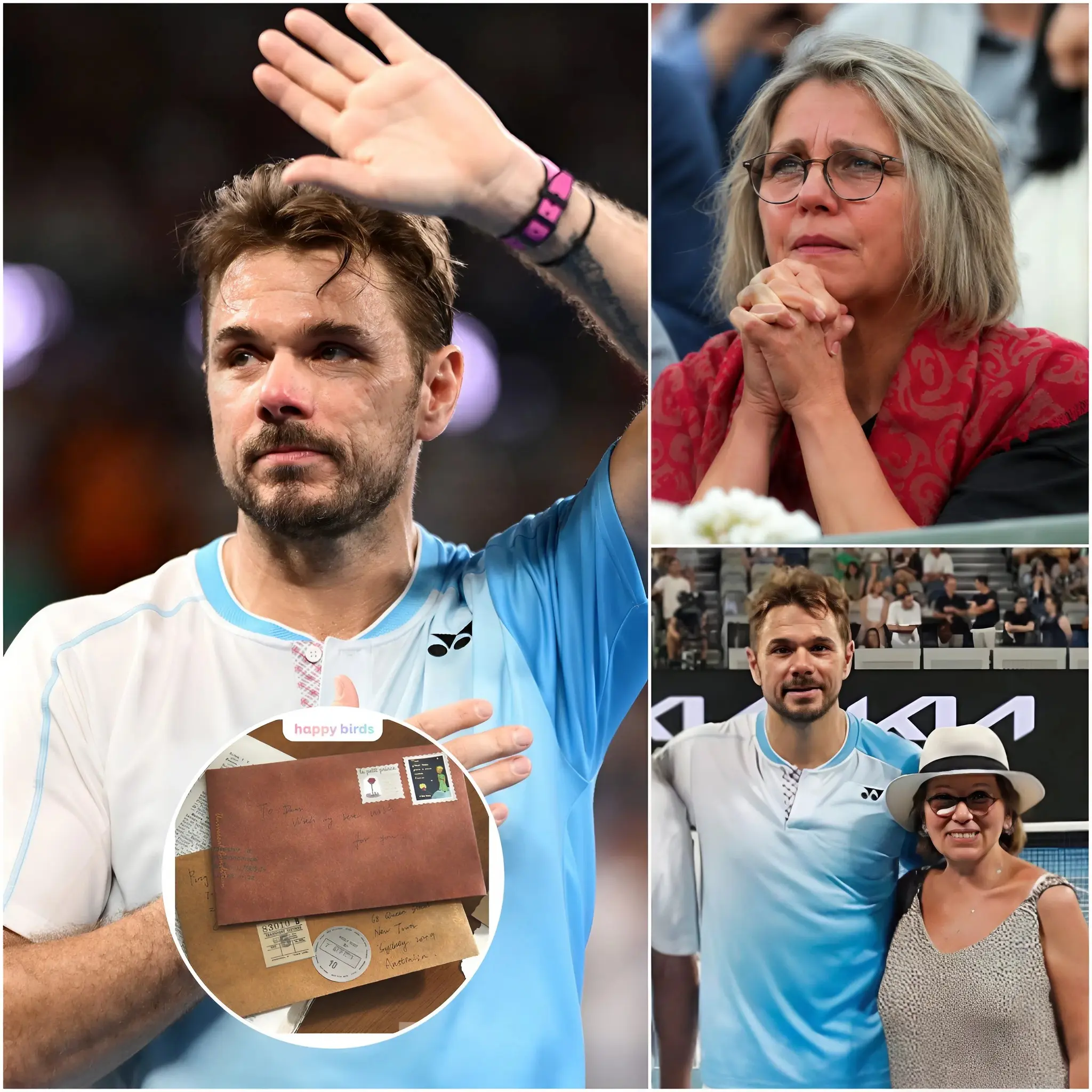 Cover Image for “MY SON DID IT…” — AND THEN STAN WAWRINKA COULDN’T HOLD BACK THE TEARS.