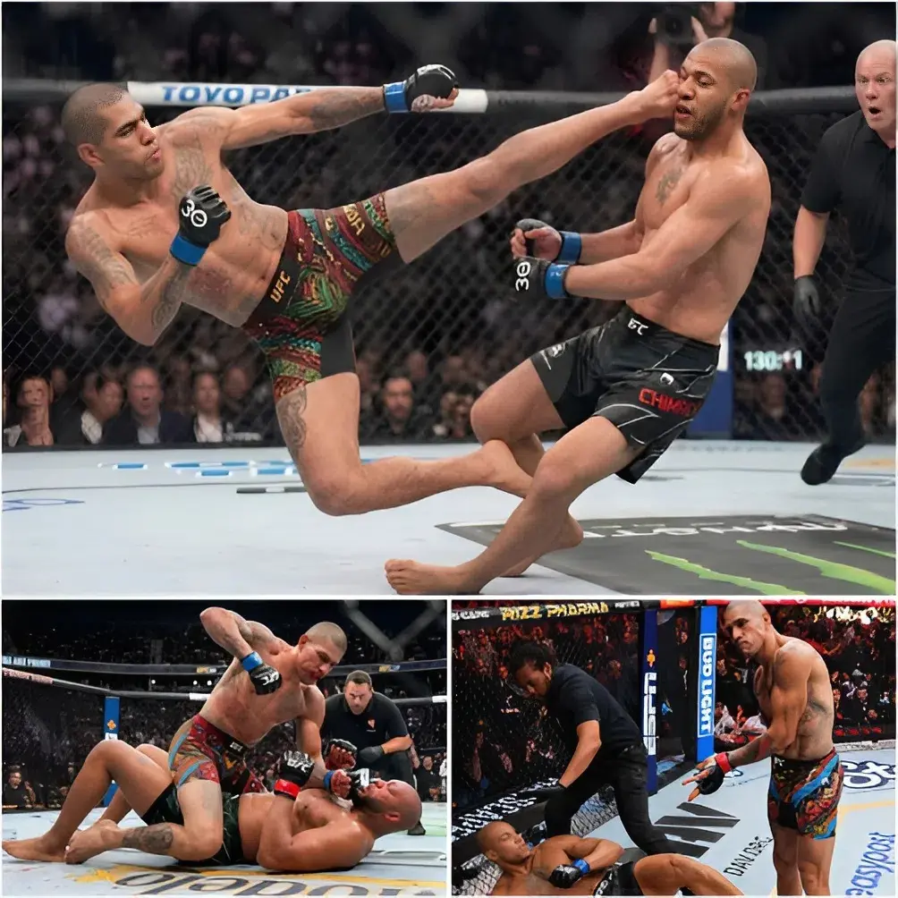 Cover Image for 🚨“El Reino Poatan se ha vuelto aún más aterrador…” — Alex Pereira sorprende al mundo de las MMA tras noquear brutalmente a Ciryl Gane 👇