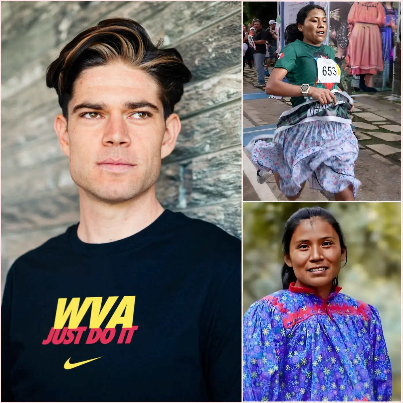 Cover Image for De beroemde wielrenner Wout van Aert heeft een aanzienlijke financiële bijdrage geschonken aan Juana Ramírez Hernández, een 25-jarige Rarámuri-hardloopster uit de staat Chihuahua, wier verhaal wereldwijd een symbool is geworden van doorzettingsvermogen en veerkracht.