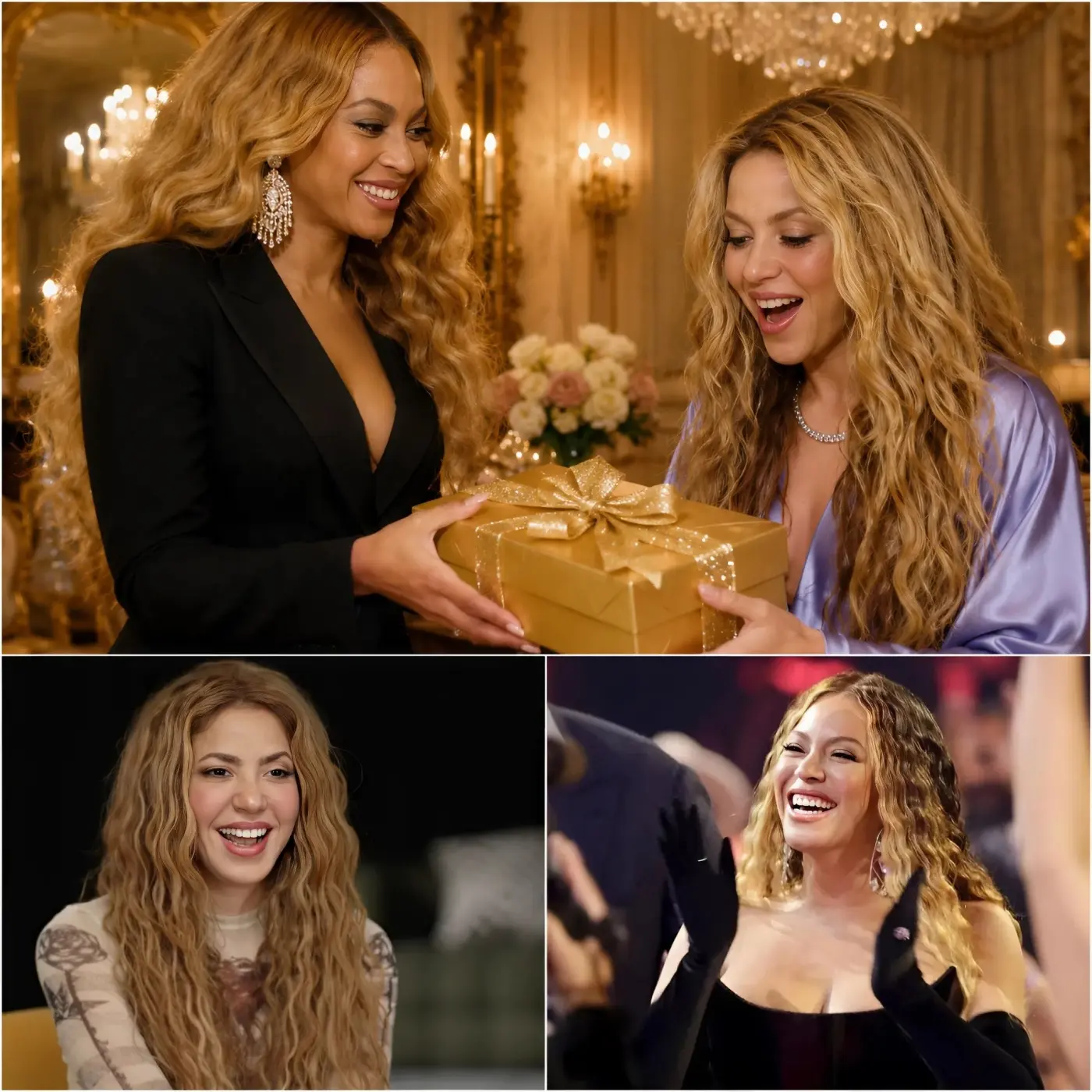 Cover Image for ! La legendaria cantante Beyoncé sorprendió al dedicarle elogios apasionados a Shakira, orgullo de la música, declarando: