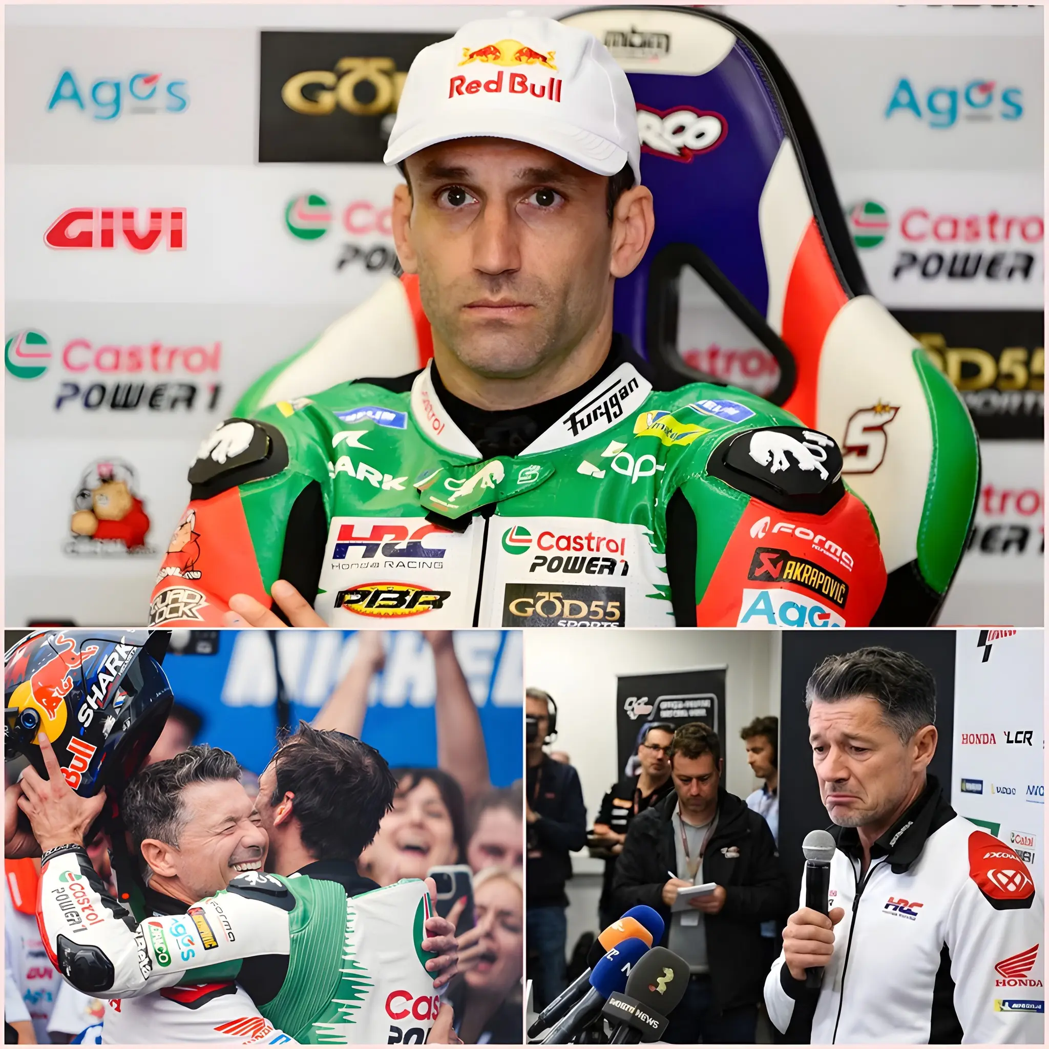Cover Image for 💔« IL EST TEMPS DE DIRE AU REVOIR… » Le monde du MotoGP a été secoué par la révélation choc de Johann Zarco. Le pilote français a annoncé pour la première fois la date précise de sa retraite et de son départ de LCR Honda pour des raisons personnelles inattendues.