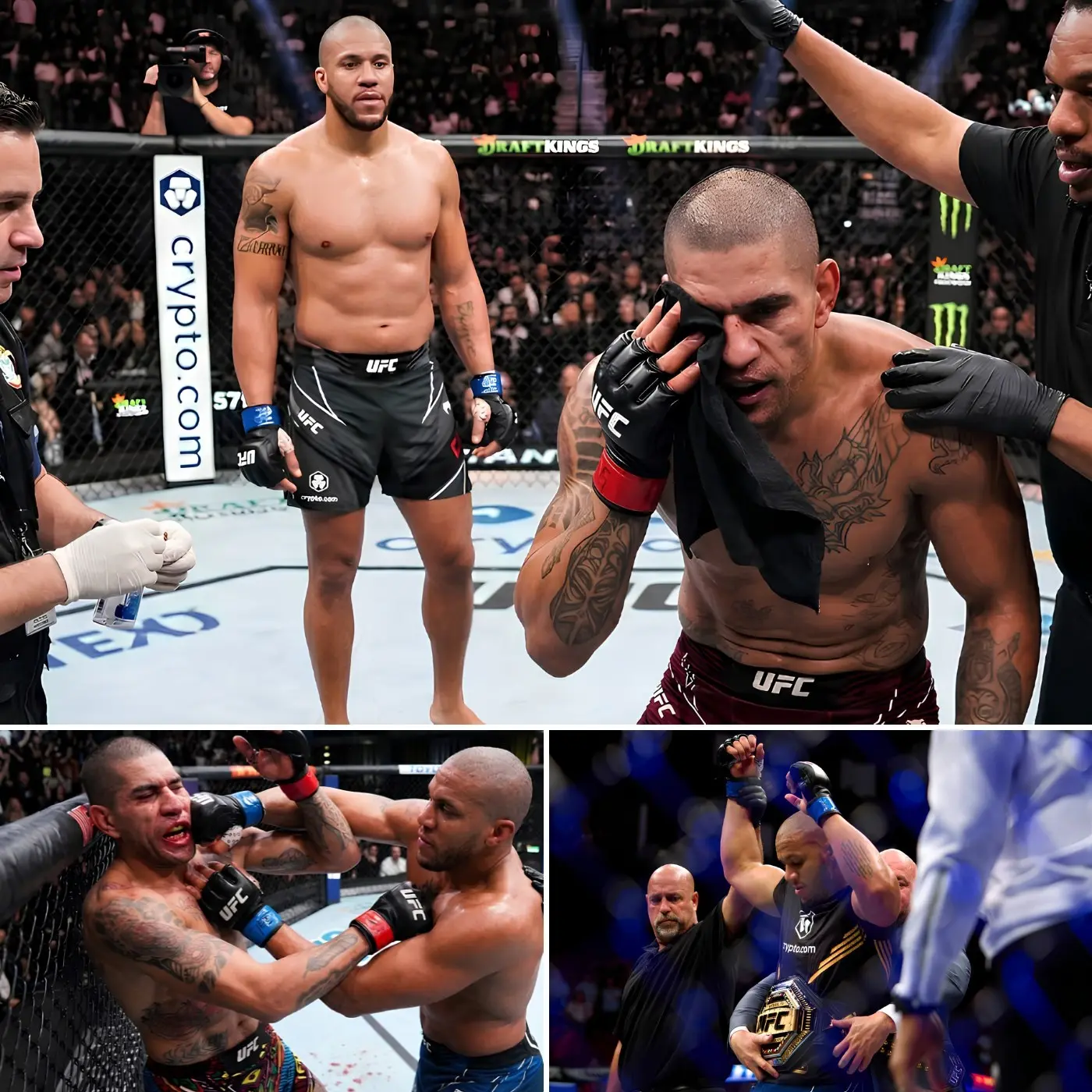 Cover Image for “The Poatan Myth Just Got Crushed…” — Ciryl Gane brutally knocks out Alex Pereira with a savage 90 sencond UFC ending👇👇👇