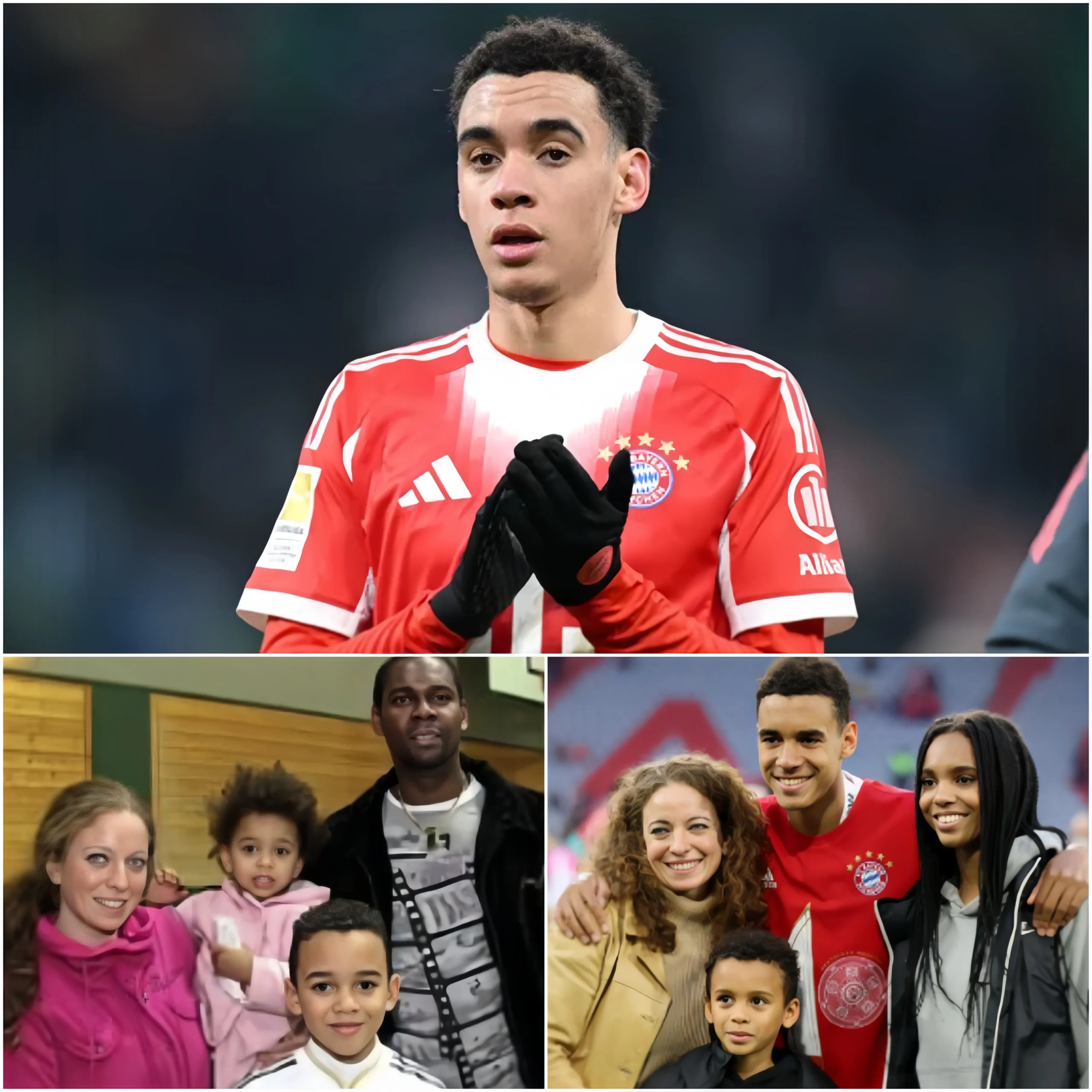 Cover Image for GUTE NACHRICHTEN 💖 Das junge Talent von FC Bayern Munich, Jamal Musiala, hat die Hälfte seines Saisonpreisgeldes gespendet, um den Traum seiner Eltern zu erfüllen.