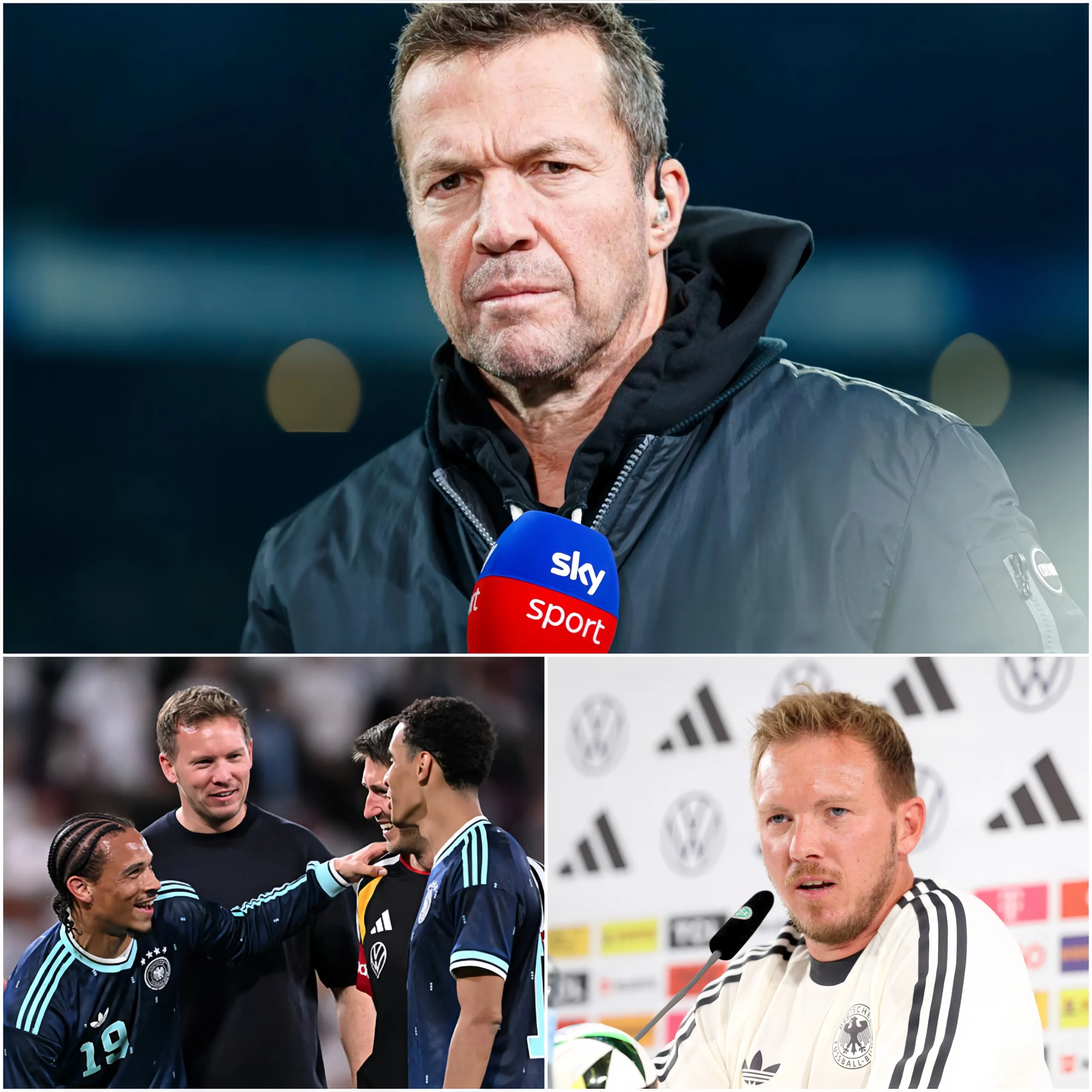 Cover Image for 🚨**„Hier wird eindeutig ein Spieler bevorzugt!“** – Die Fußballlegende Lothar Matthäus hat den deutschen Fußball mit seiner öffentlichen Kritik an den Aufstellungsentscheidungen von Trainer Julian Nagelsmann erschüttert.