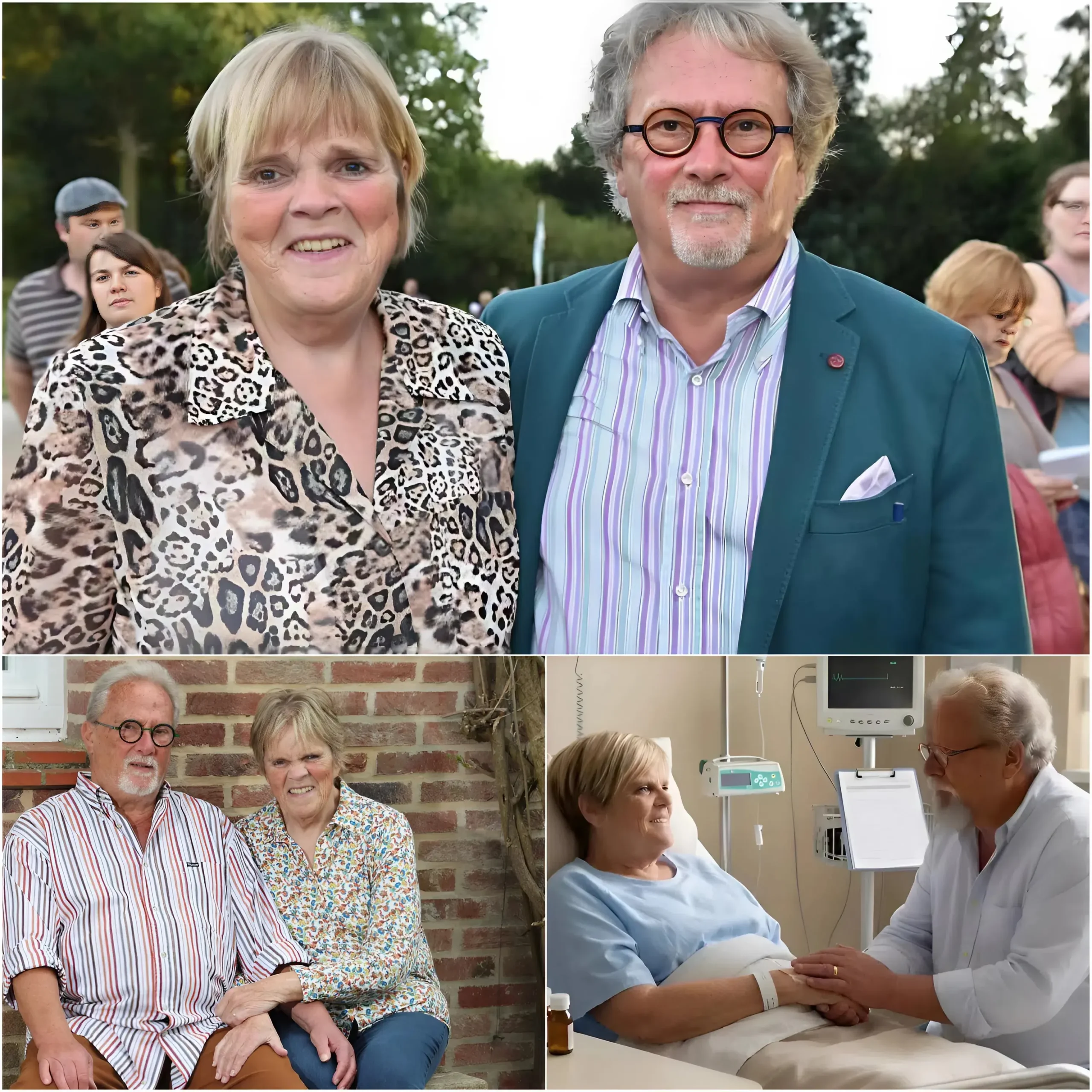 Cover Image for 💔 “We hebben tot het allerlaatste moment gebeden om een wonder…” Frank en Celien herinneren zich met verstikte stem de pijnlijke laatste momenten naast Margriet Hermans (72),