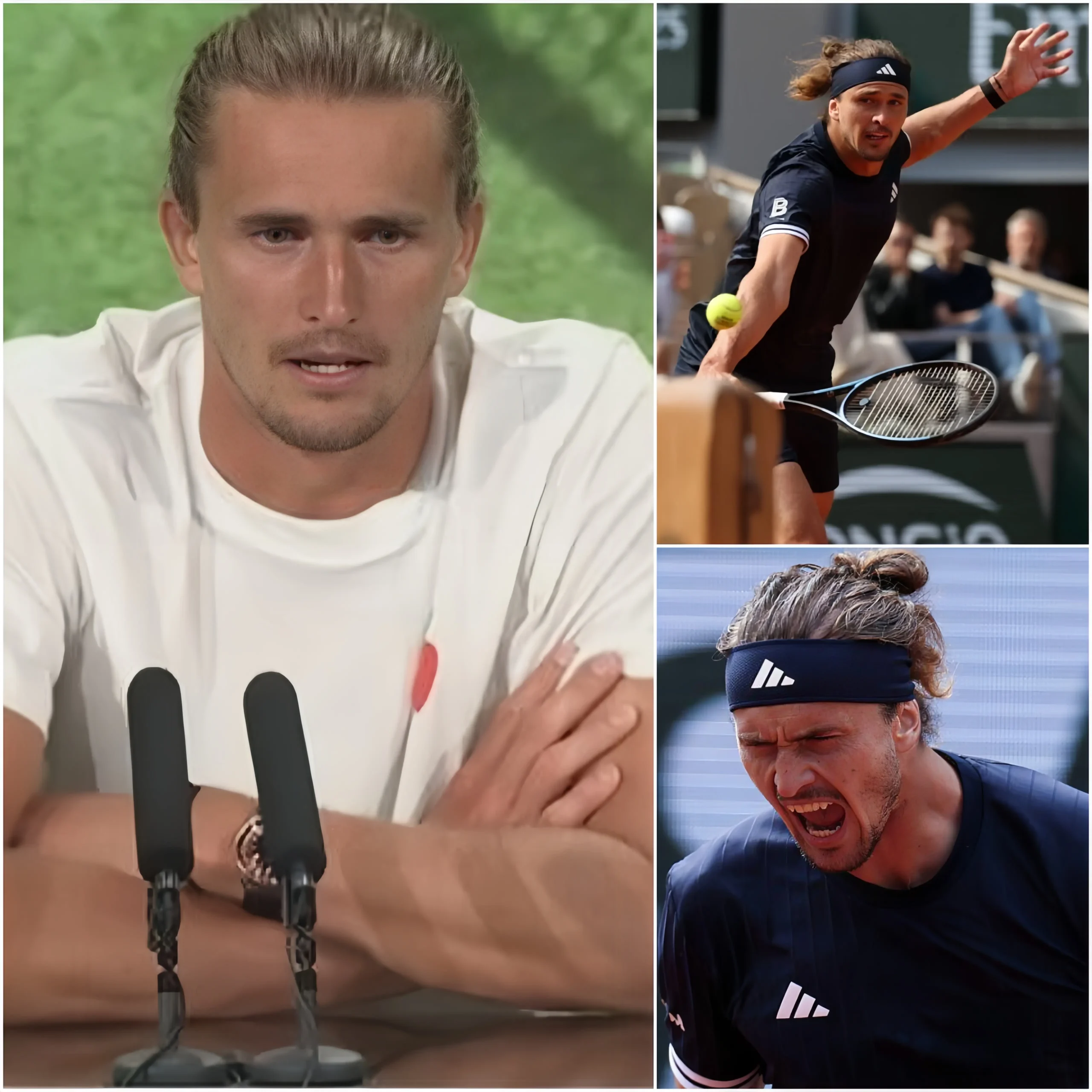 Cover Image for 🚨 “DON’T THREATEN ME, I WILL SHOW YOU INCREDIBLE!” – Alexander Zverev made a powerful statement after receiving serious threats ahead of important matches.