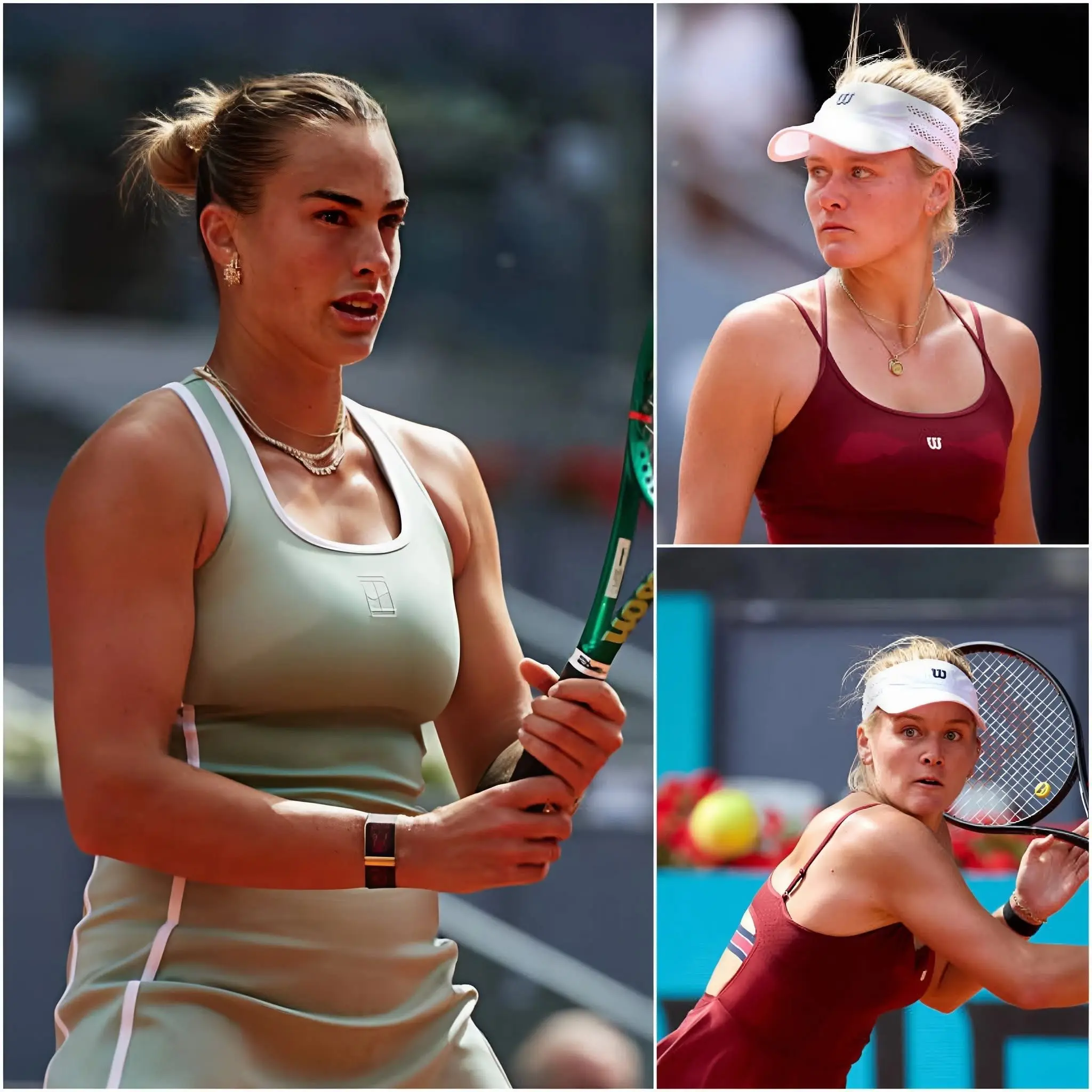 Cover Image for Shocking Madrid Open Claim Sparks Debate After Peyton Stearns’ Tense Clash With Aryna Sabalenka