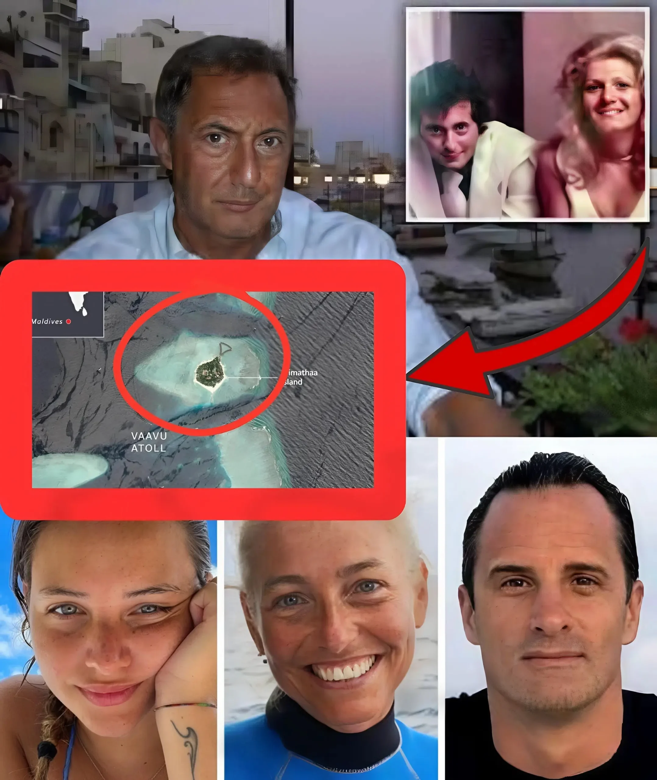 Cover Image for Tragedia alle Maldive: il marito che perse la moglie lì 40 anni fa rievoca ricordi agghiaccianti dopo la morte di 5 turisti italiani nella stessa grotta… 👇👇