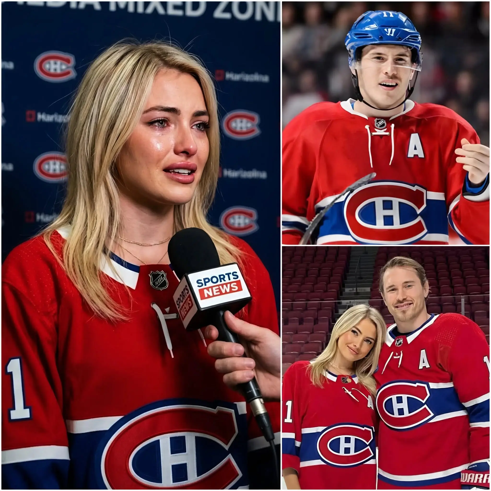 Cover Image for “JE NE PEUX PLUS GARDER LE SILENCE…” Lors d’une interview bouleversante qui a secoué toute la communauté de la National Hockey League