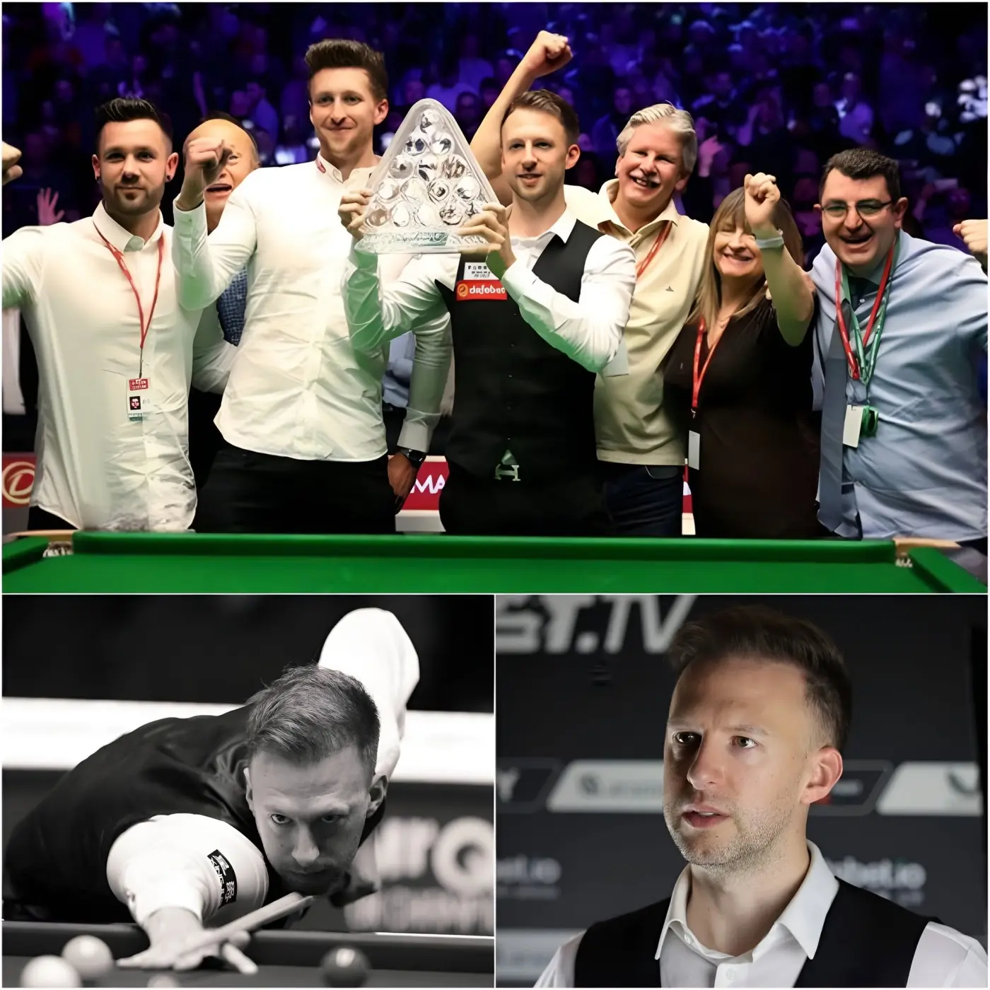 Cover Image for 🚨BREAKING UPDATE – 10 MINUTES AGO🔴 The snooker world is in shock… and the name on everyone’s lips is Judd Trump. He and his family reportedly released an urgent statement that has shocked millions. He is said to have stated that… 👇