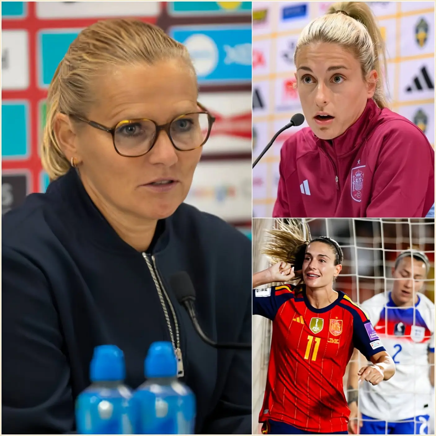 Cover Image for “¡BASTA! ¡HACER TRAMPAS NO TIENE LUGAR EN EL FÚTBOL—FUERA!” — segundos después de que Inglaterra sufriera una humillante derrota por 0–4 ante España en las eliminatorias del Mundial Femenino 2027