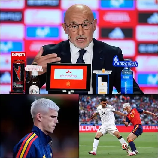 Cover Image for 🚨ÚLTIMA HORA HACE 10 MINUTOS: El seleccionador español, Luis de la Fuente, ha revelado el doloroso motivo por el que sus jugadores, especialmente Dani Olmo,