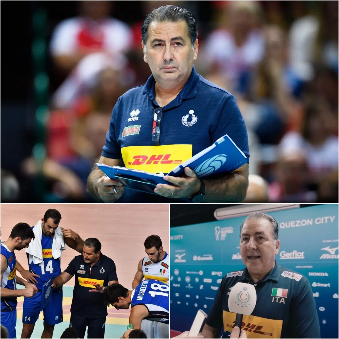 Cover Image for Ferdinando De Giorgi, commissario tecnico della Nazionale Italiana maschile di pallavolo, ha annunciato a sorpresa la lista dei giocatori che rappresenteranno lâItalia nella prestigiosa FIVB Volleyball Nations League (VNL).