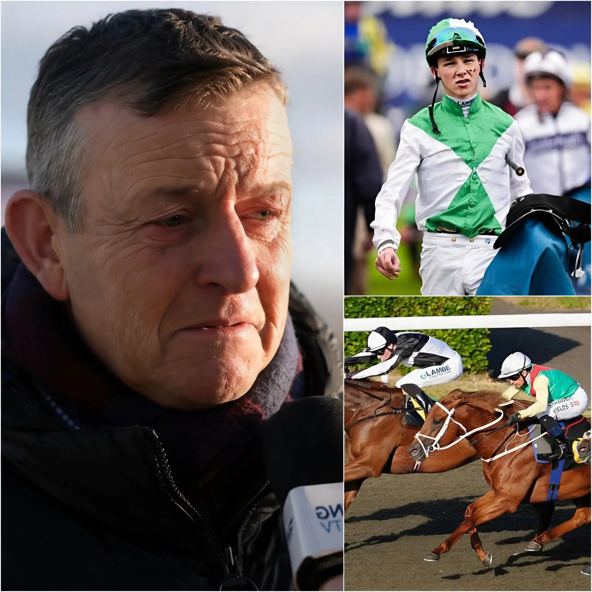 Cover Image for đâNO ONE REALLY KNOWS HOW MUCH MY SON SACRIFICED TO BE ON THE TRACK TODAYâŠâ â Billy Loughnaneâs father reportedly shared this in tears after his sonâs latest success, revealing hidden aspects that deeply moved horse racing fans.