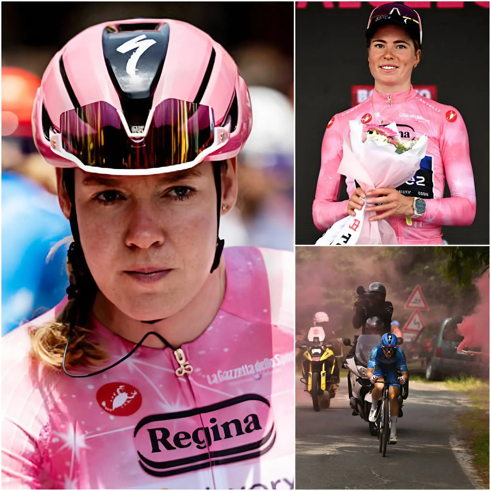 Cover Image for 🚨😱 “ZE HEEFT GECHEAT OM TE WINNEN.” Elisa Longo Borghini heeft direct na de dramatische overwinning van Demi Vollering in de Giro d’Italia Women 2026 een schokkende beschuldiging geuit.