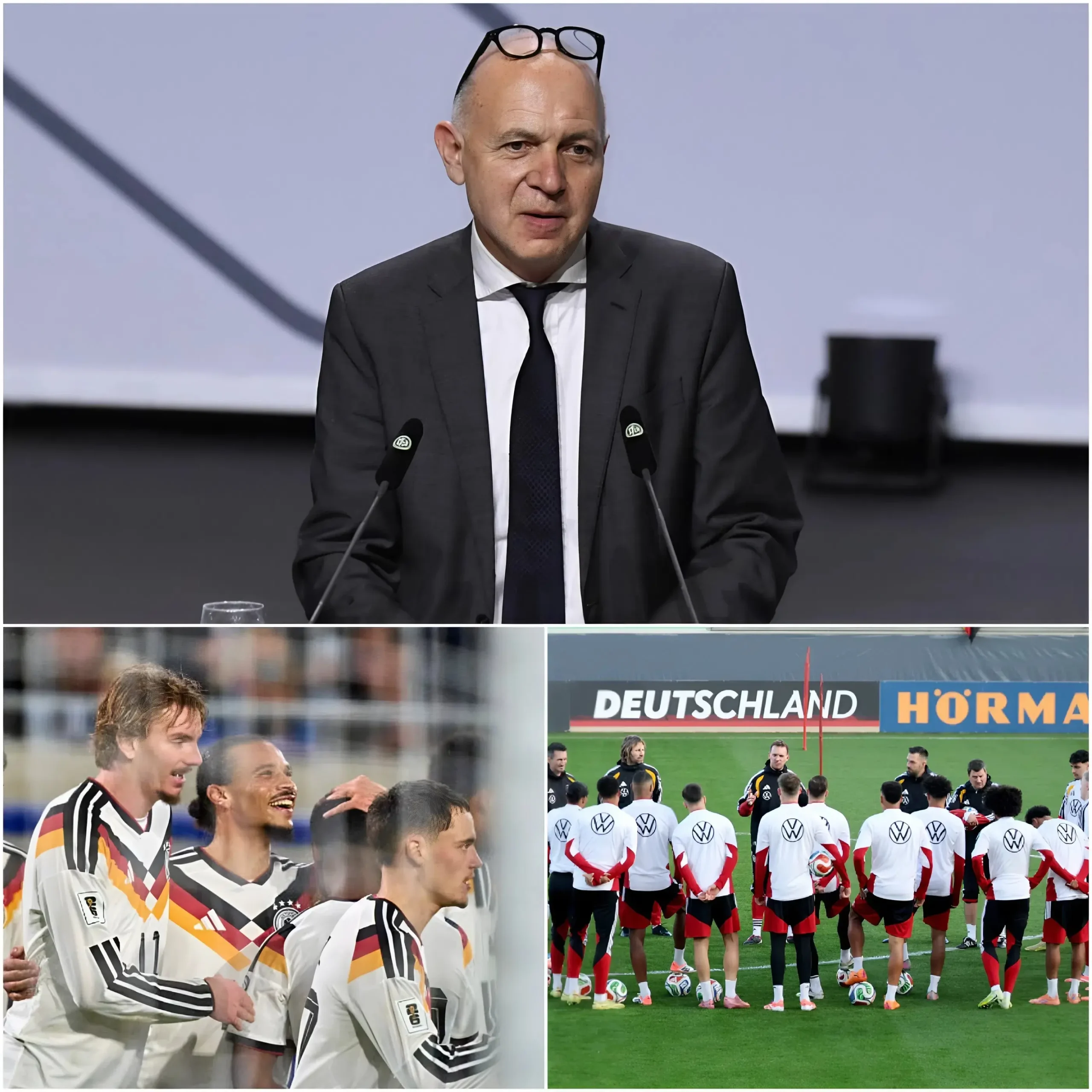 Cover Image for 🚨„DER GRÖSSTE SCHOCK IM DEUTSCHEN FUSSBALL DIESES JAHRES“ – Nur wenige Tage vor dem Start der deutschen Nationalmannschaft in die Gruppenphase drohte einem Starspieler der Ausschluss aus dem Kader aufgrund schwerwiegender Vorwürfe im Zusammenhang mit den internen Statuten.
