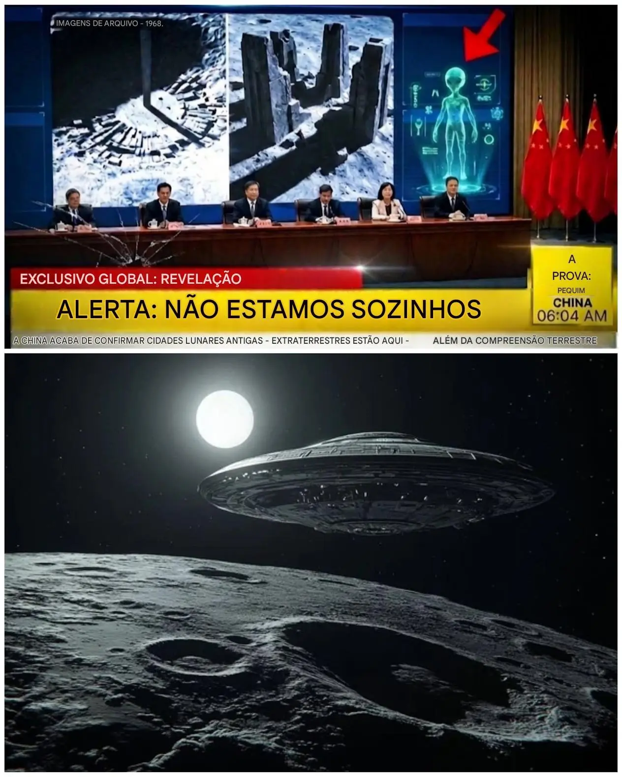 Cover Image for A China acaba de divulgar imagens da segunda face da Lua — e isso muda tudo