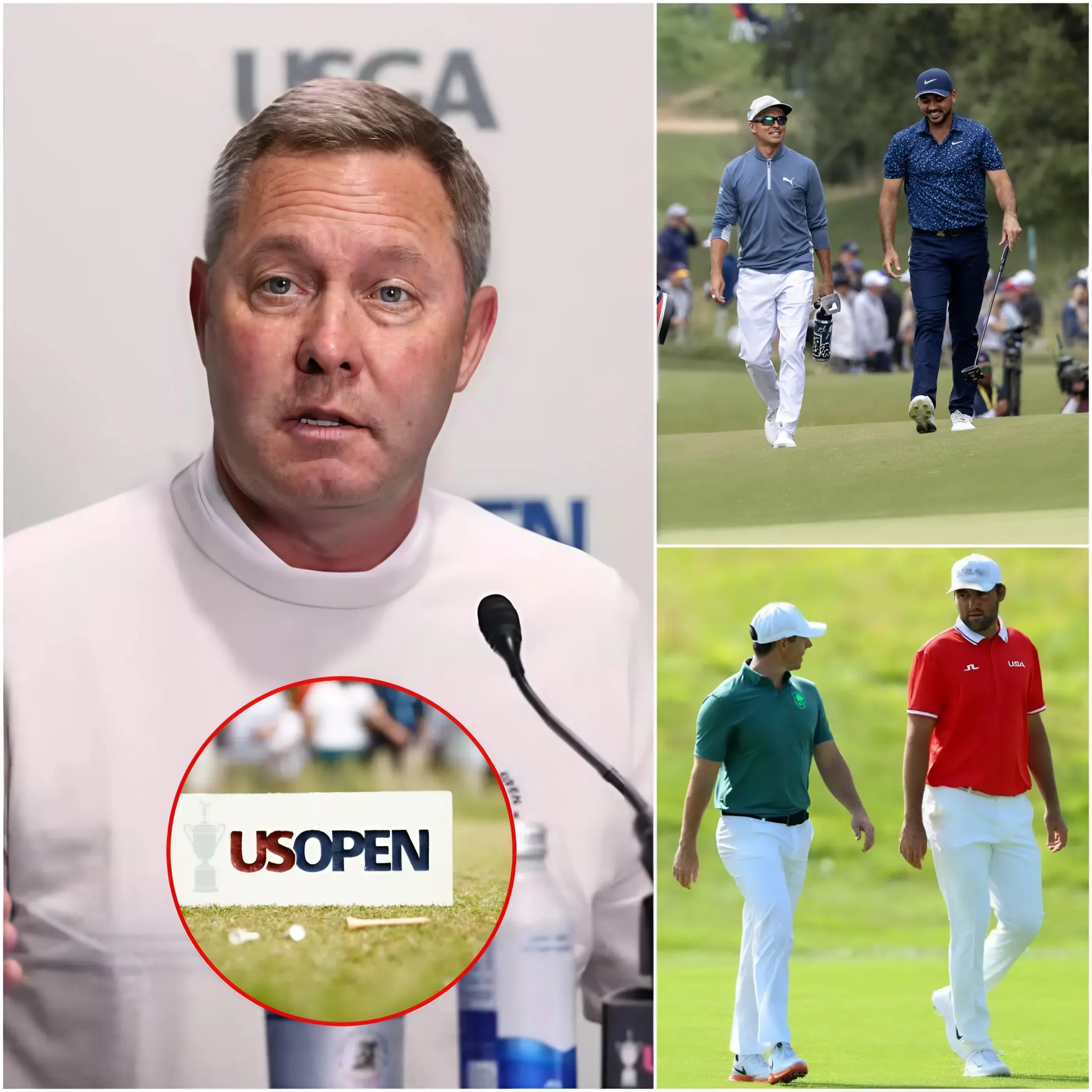 Cover Image for 🚨⛳ “THE BIGGEST SHOCK BEFORE THE 2026 U.S. OPEN” — Two extremely famous American golfers have reportedly been unexpectedly banned from the 2026 U.S. Open for serious violations of tournament standards and regulations.
