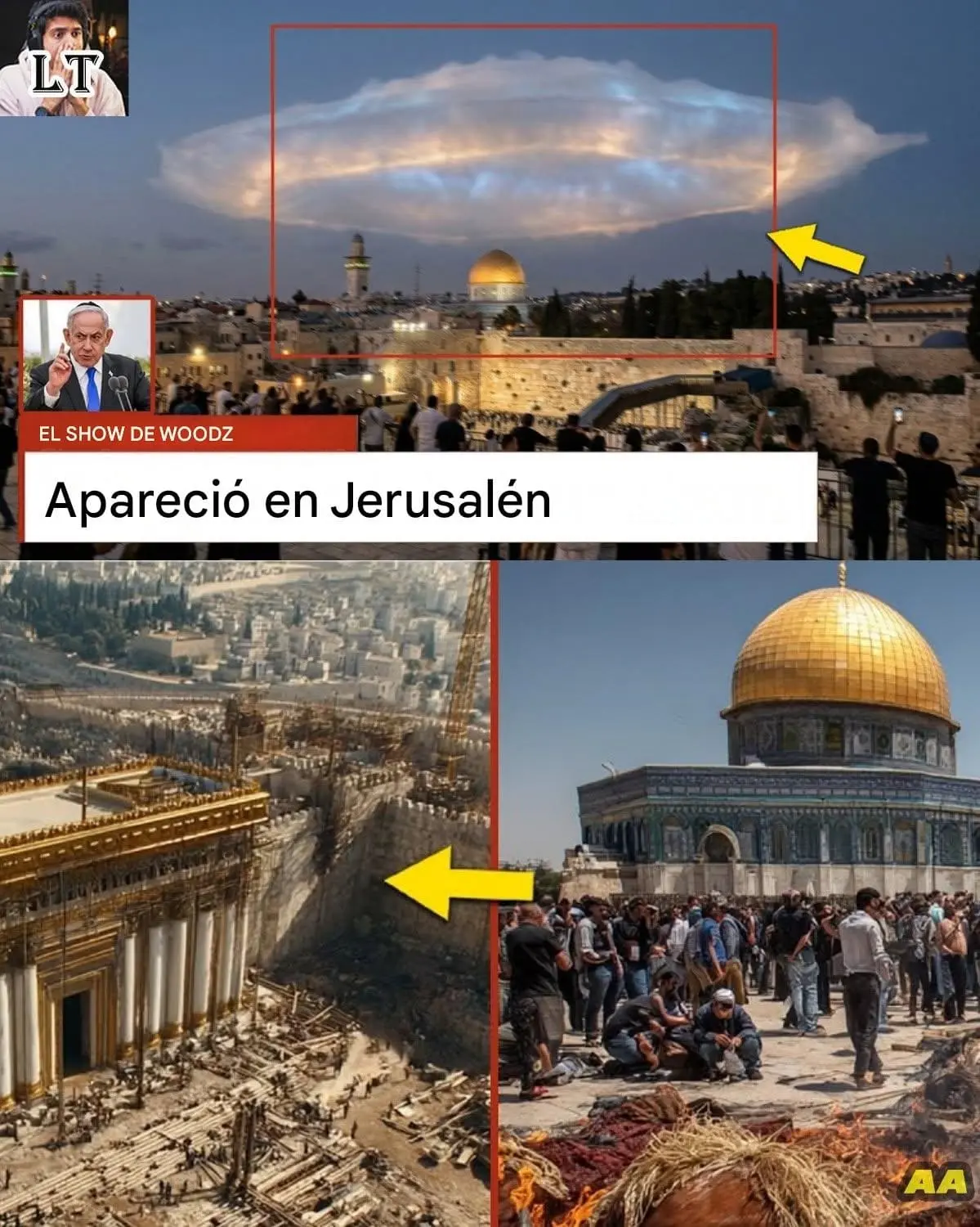 Cover Image for ORBE MISTERIOSO REGRESA SOBRE EL MONTE DEL TEMPLO DE JERUSALÉN: ¿ES ESTE EL REGRESO DE LOS 200 ÁNGELES CAÍDOS?
