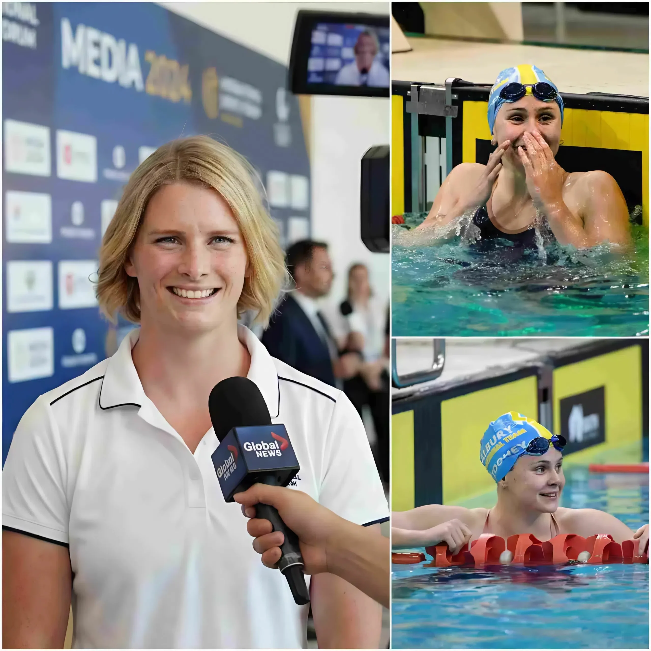 Cover Image for 🚨 SWIMMING EXPLOSION: “THE FUTURE OF AUSTRALIAN SWIMMING” – Leisel Jones responded in an interview with a joyful attitude, not feeling angry that an athlete had broken her record. Instead, she was very proud of Sienna Toohey. The young swimmer won the women’s 100m breaststroke with a time of 1:05.97,