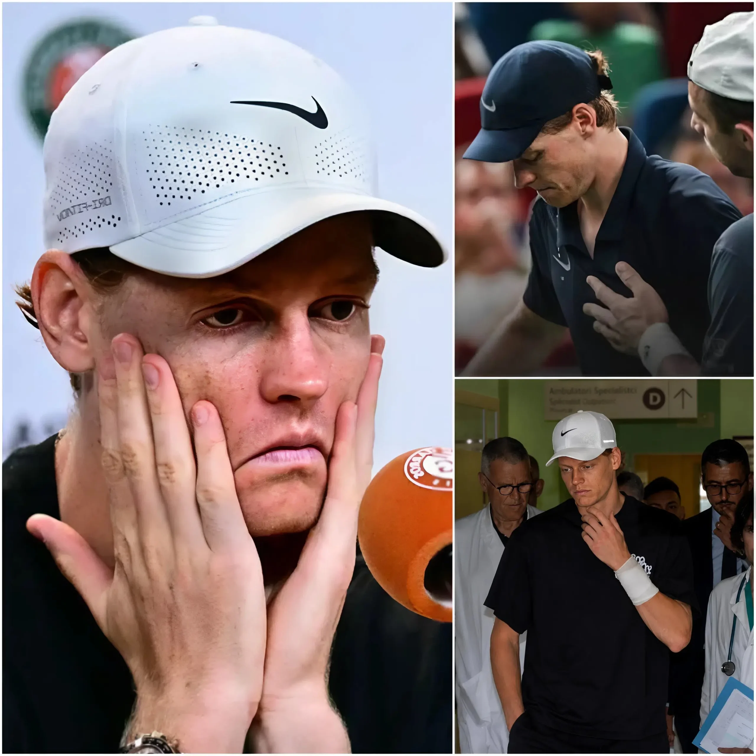 Cover Image for 😢🎾 HEARTBREAKING NEWS 10 MINUTES AGO: Jannik Sinner shocked fans by announcing his withdrawal from Wimbledon 2026, much to their deep regret.