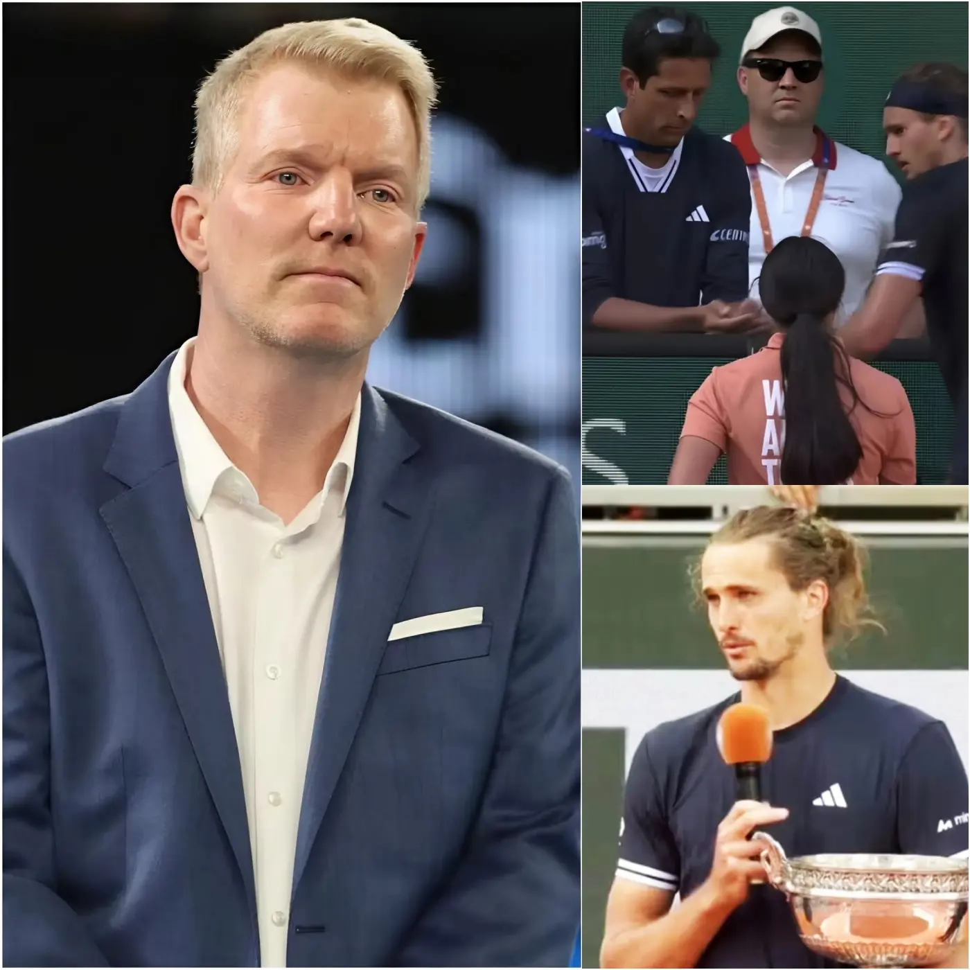 Cover Image for 🚨 CONTROVERSY ERUPTS AT ROLAND GARROS! — THE WATER BOTTLE INCIDENT THAT DIVIDED THE TENNIS WORLD