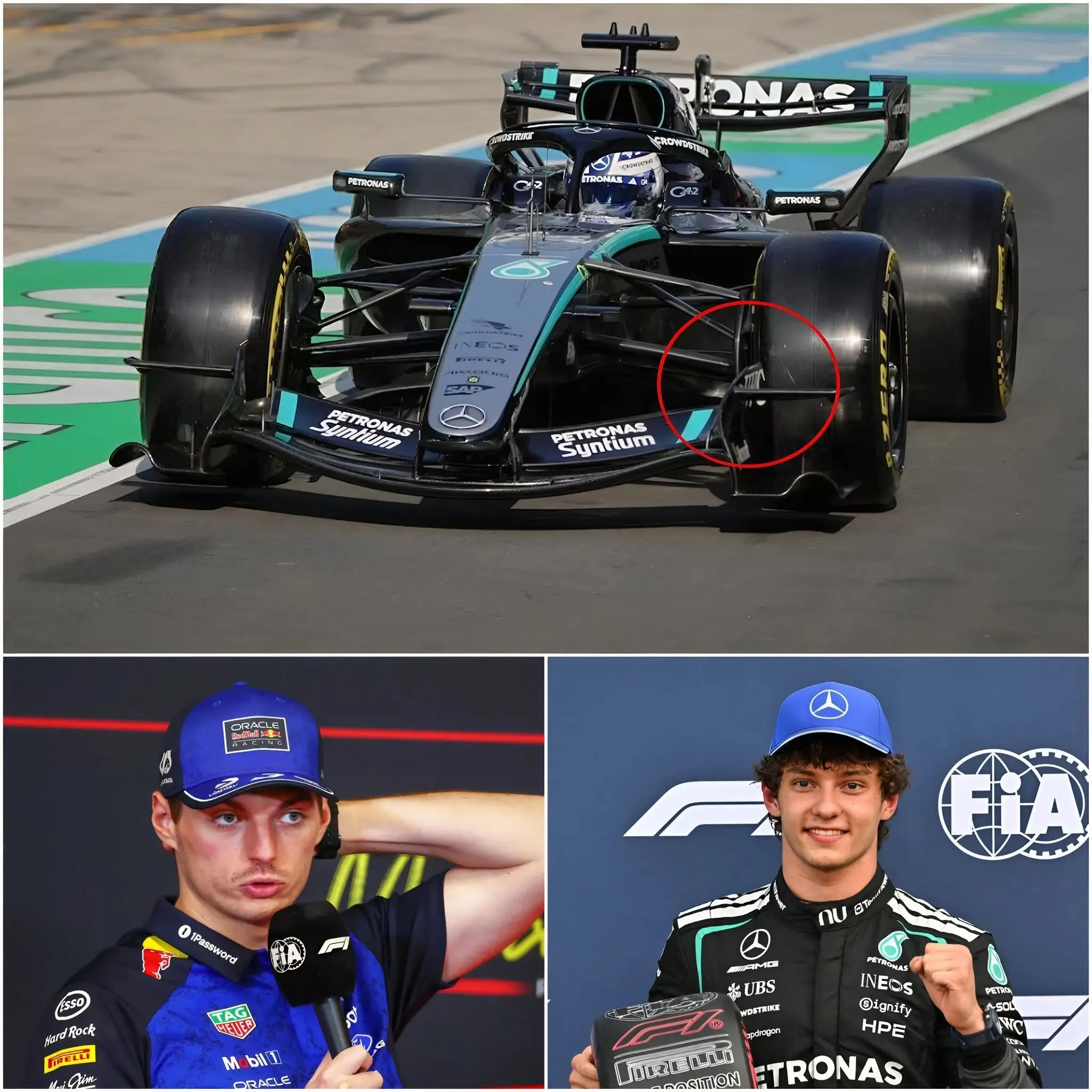 Cover Image for 🚨EEN SCHOKKEND INCIDENT DAT DE HELE F1-WERELD OP ZIJN SCHOKKEND ZETTE: Max Verstappen verraste iedereen door officieel een verzoek in te dienen bij de Formule 1, waarin hij een onmiddellijk speciaal onderzoek eiste naar de auto van Kimi Antonelli na de Grand Prix van Monaco.