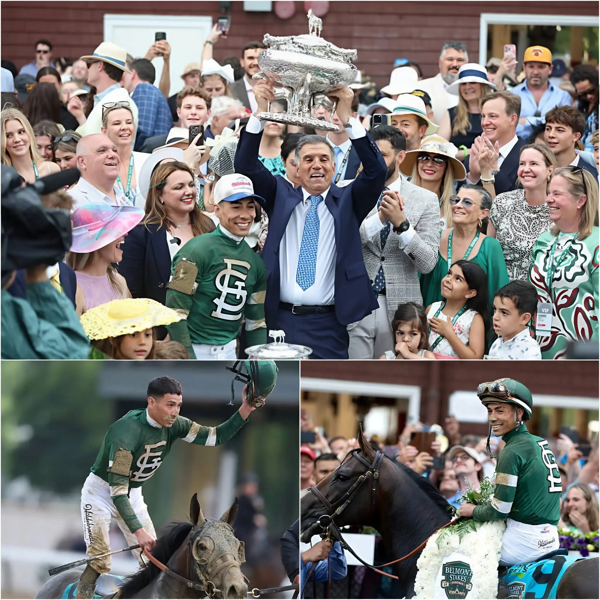 Cover Image for 🏇🏆 “NO ONE SAW THIS COMING AT THE BELMONT STAKES…” Golden Tempo started as an afterthought—left out of every prediction, with no one believing it could make a mark. Yet, in the final moments, the track witnessed an unimaginable upset: