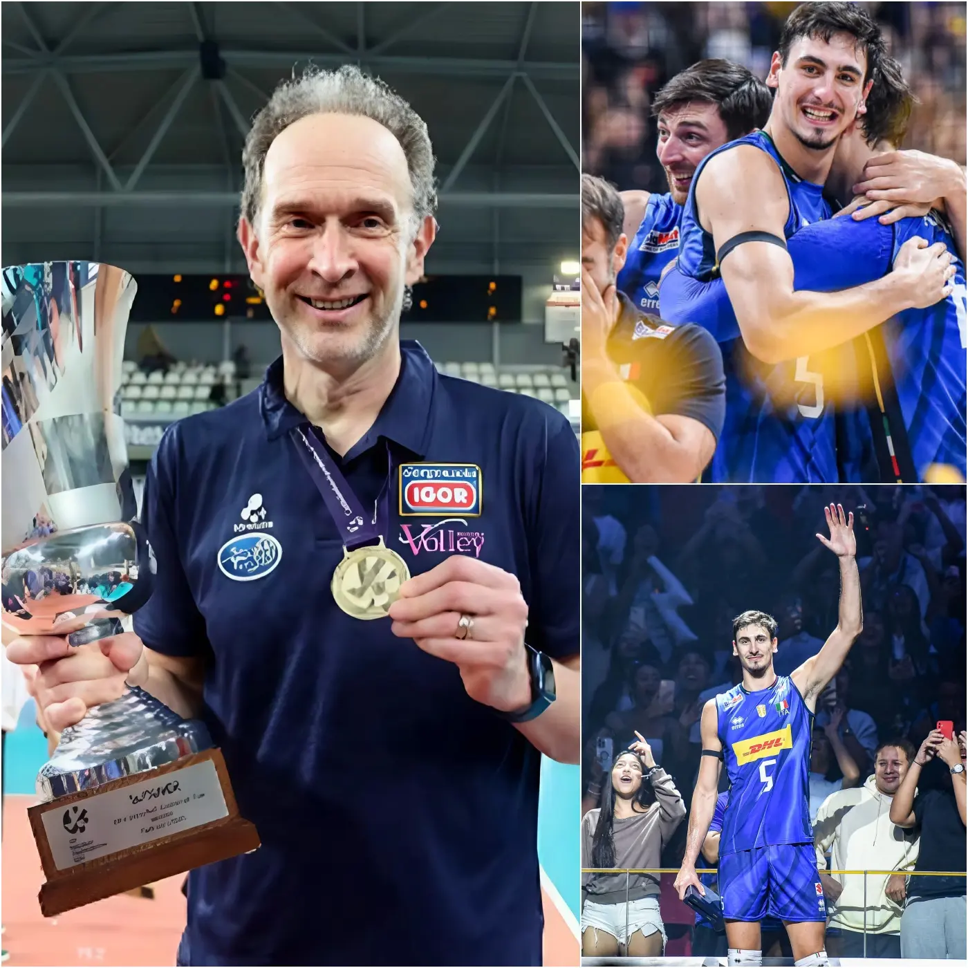 Cover Image for SOLO 10 MINUTI FA: La leggenda della pallavolo italiana Lorenzo Bernardi ha rotto il silenzio con una dichiarazione forte e decisa, prendendo le difese di Alessandro Michieletto alla vigilia della partita contro la Francia: